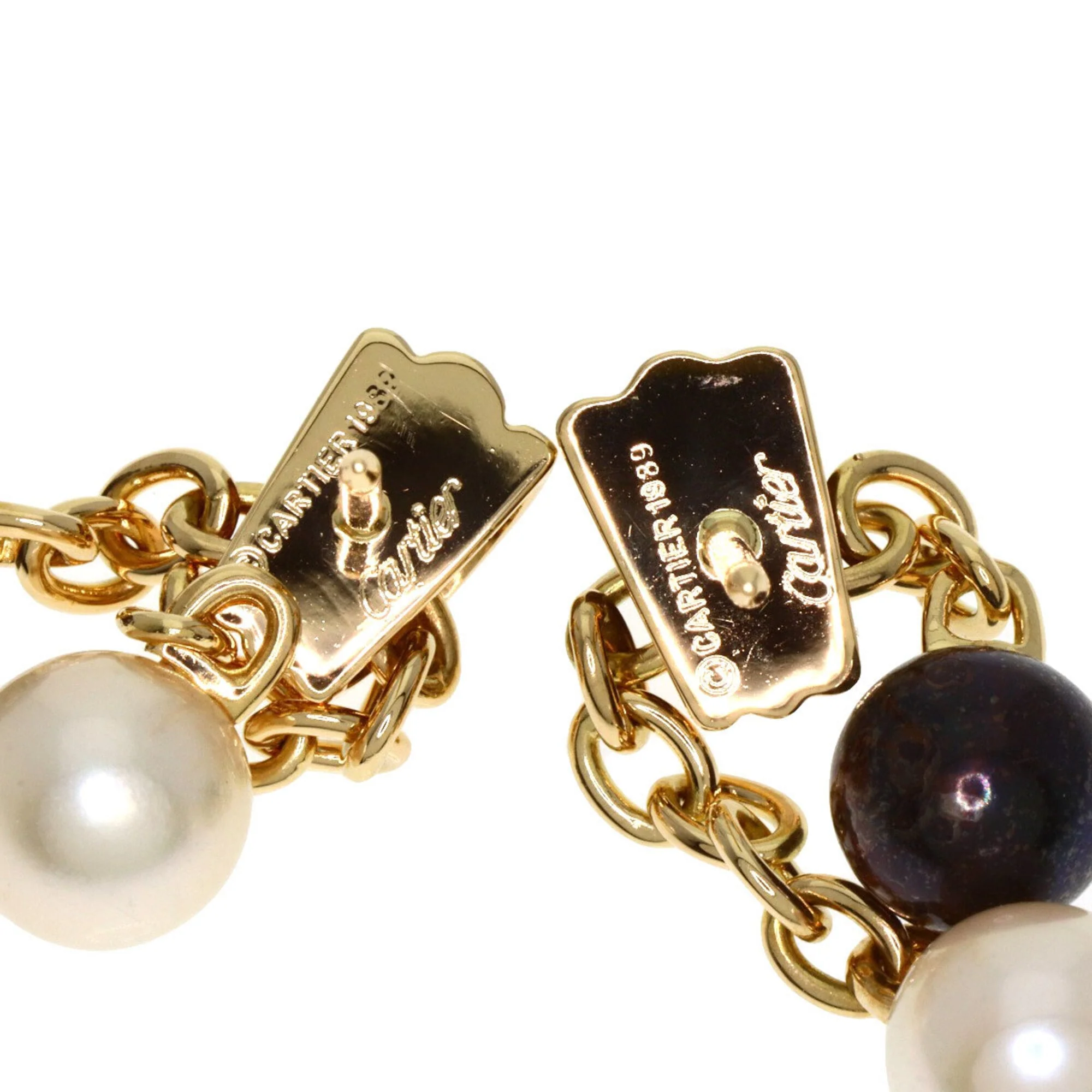Trinity Earrings 18K Tricolor Gold - Image 3