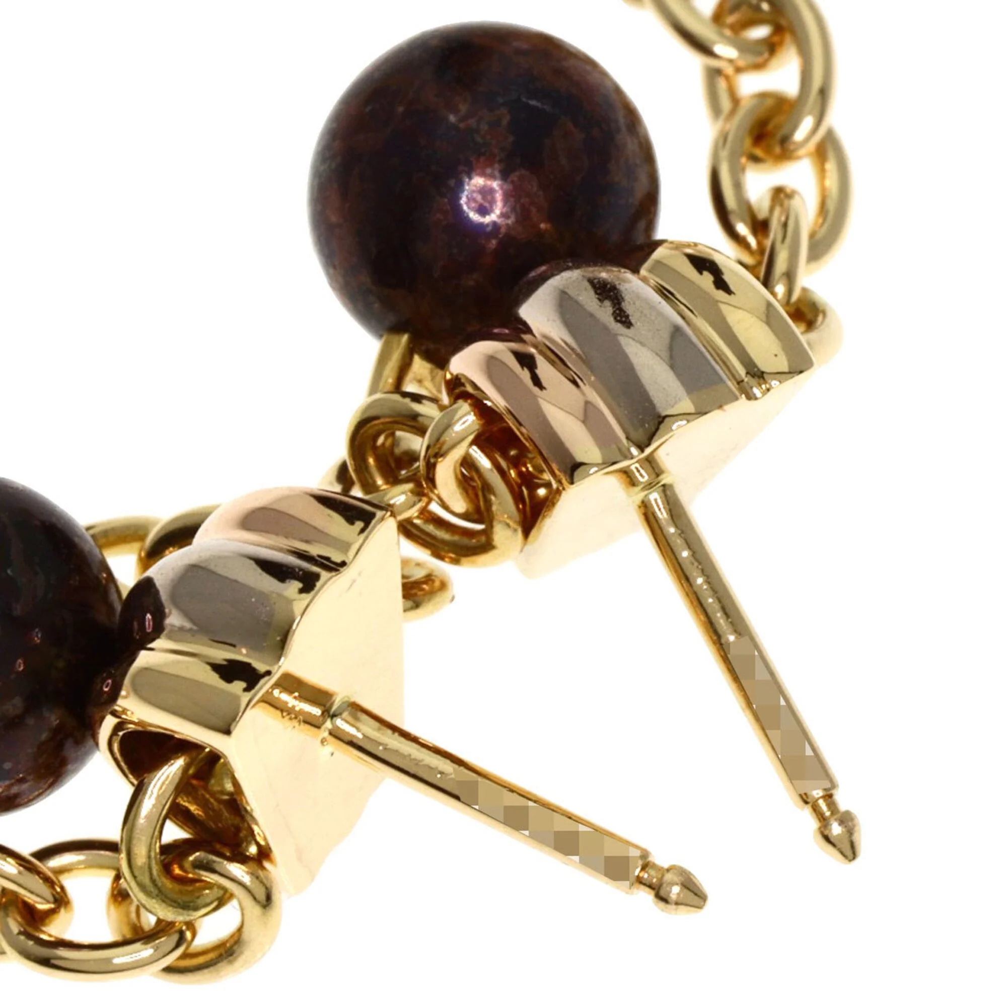 Trinity Earrings 18K Tricolor Gold - Image 4