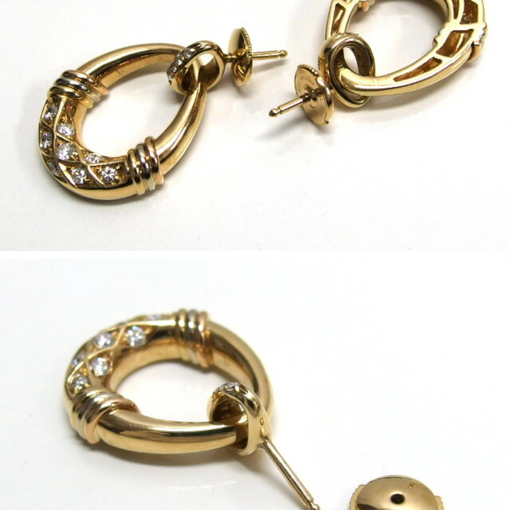 Trinity Earrings 18K Yellow Gold 18K Yellow Gold - Image 4