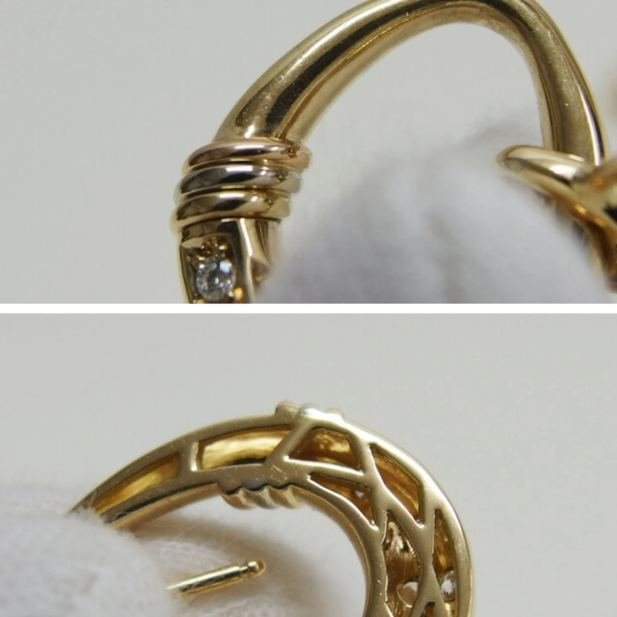 Trinity Earrings 18K Yellow Gold 18K Yellow Gold - Image 9