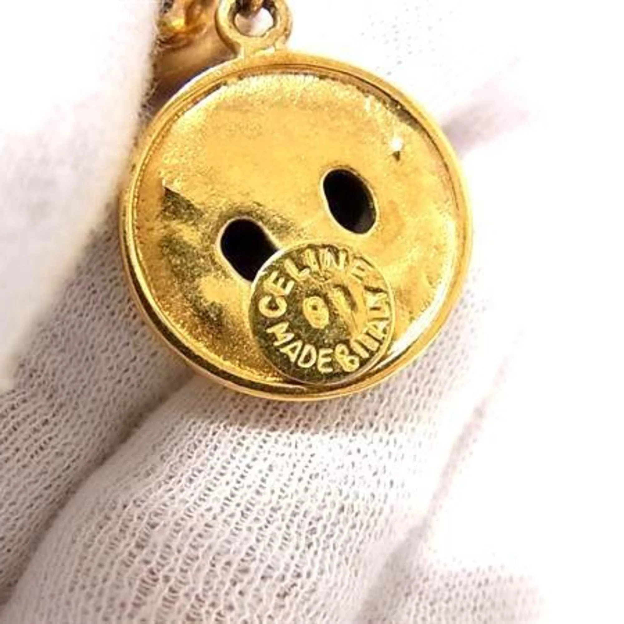 Earrings Gold-Tone Metal - Image 2
