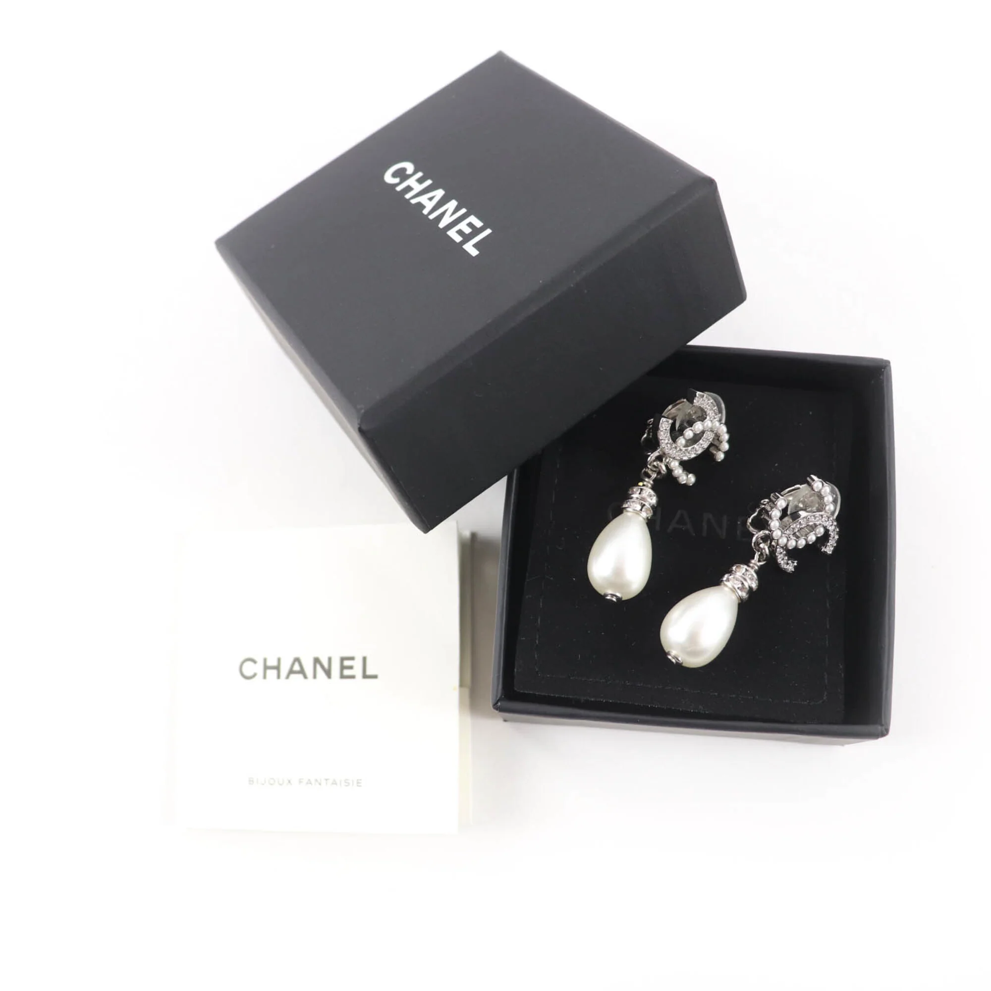 CC Logo Clip-On Earrings Sterling Silver Sterling Silver - Image 2
