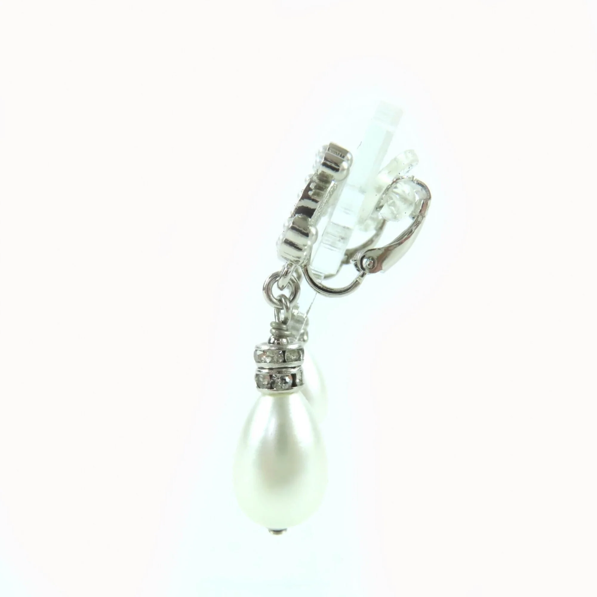 CC Logo Clip-On Earrings Sterling Silver Sterling Silver - Image 3