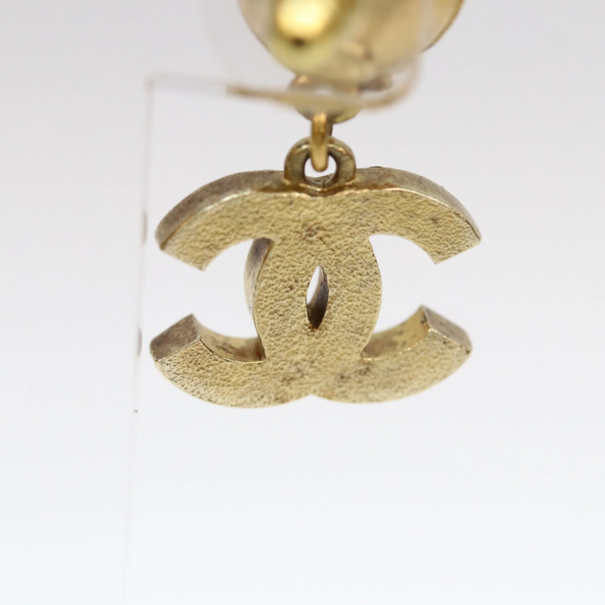 CC Logo Earrings Gold-Tone Metal Gold-Tone Metal - Image 5