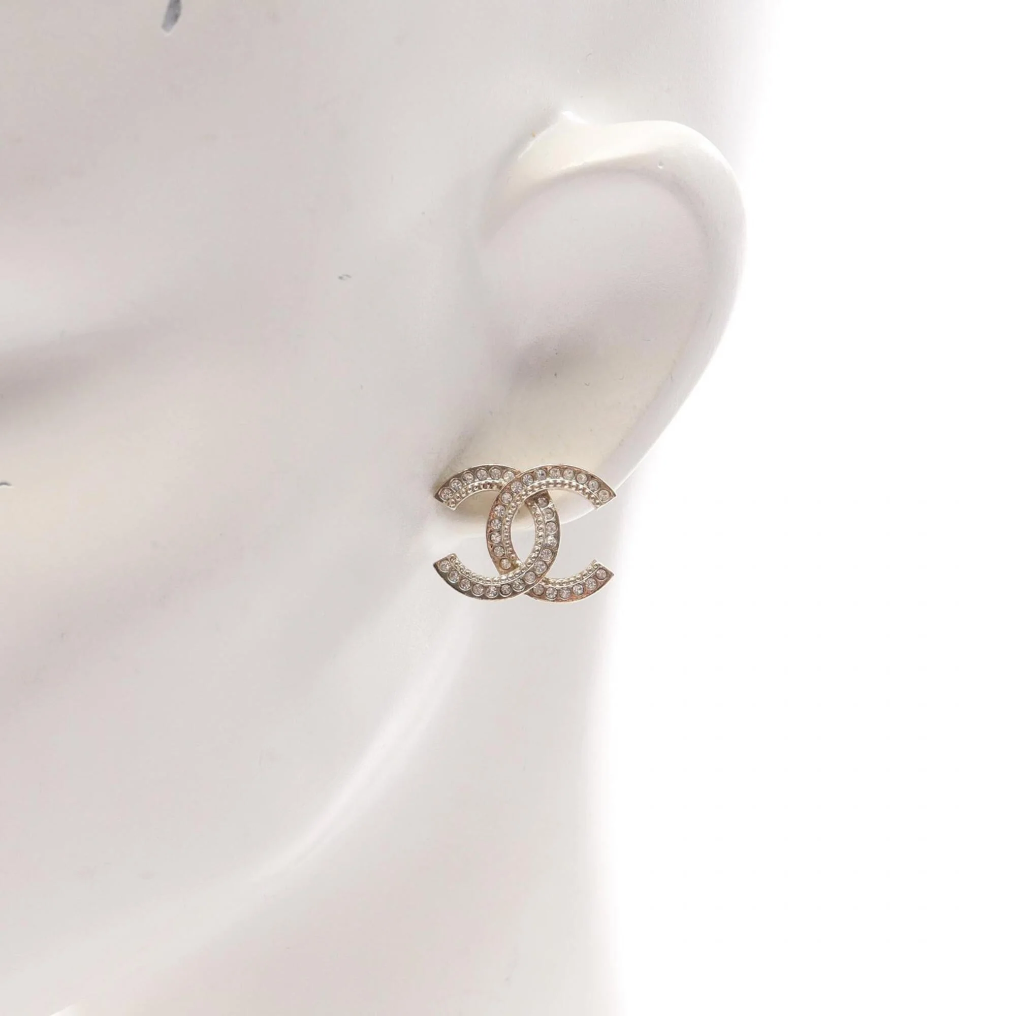 CC Logo Earrings Metal - Image 4