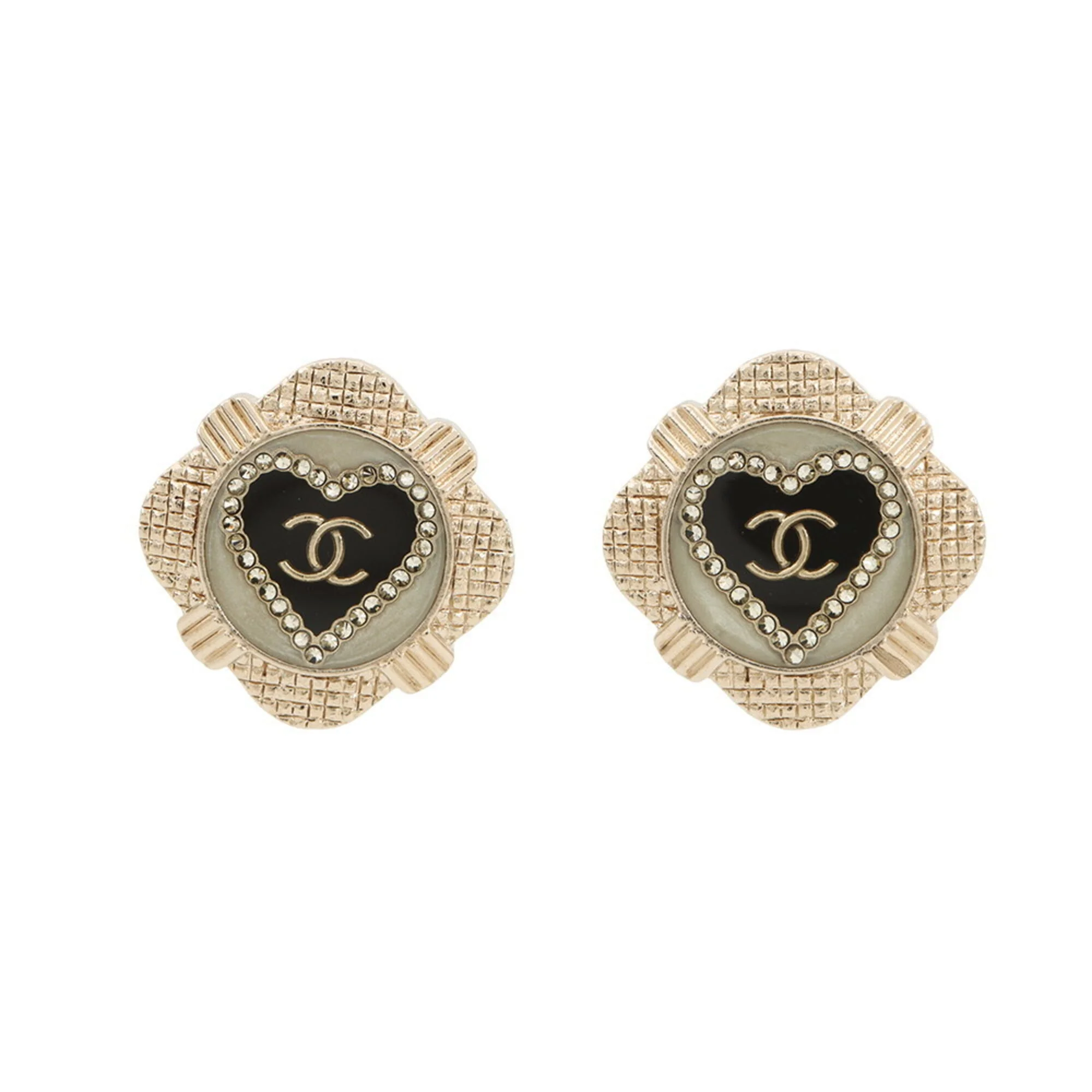 CC Logo Earrings Metal