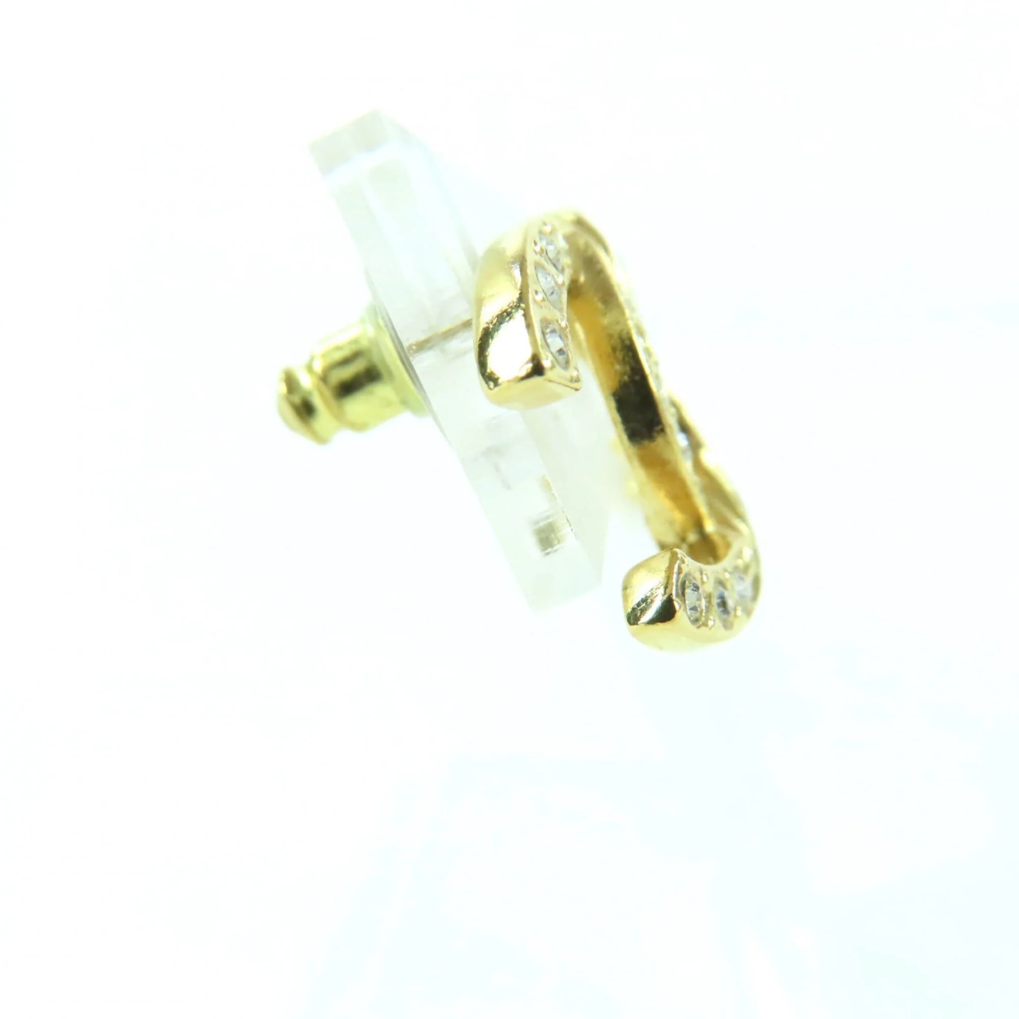 CC Logo Earrings Metal Gold-Tone Metal - Image 5
