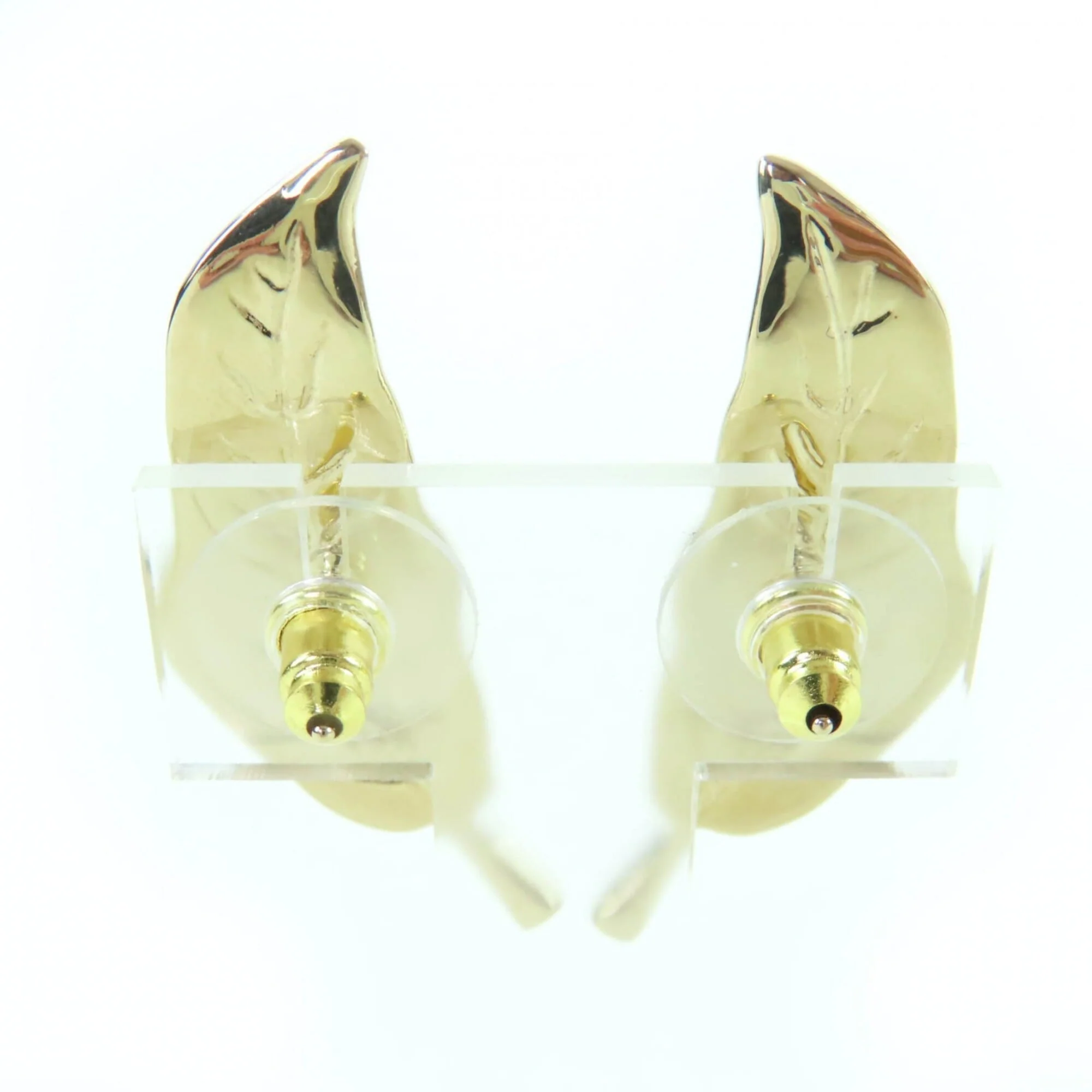 CC Logo Earrings Metal Gold-Tone Metal - Image 3
