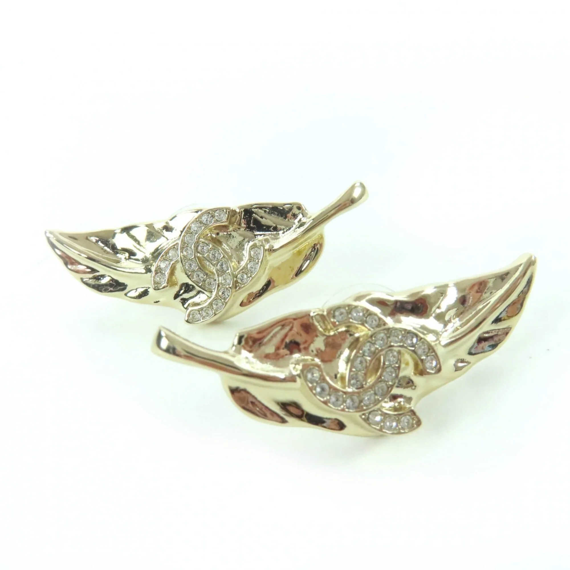 CC Logo Earrings Metal Gold-Tone Metal - Image 6