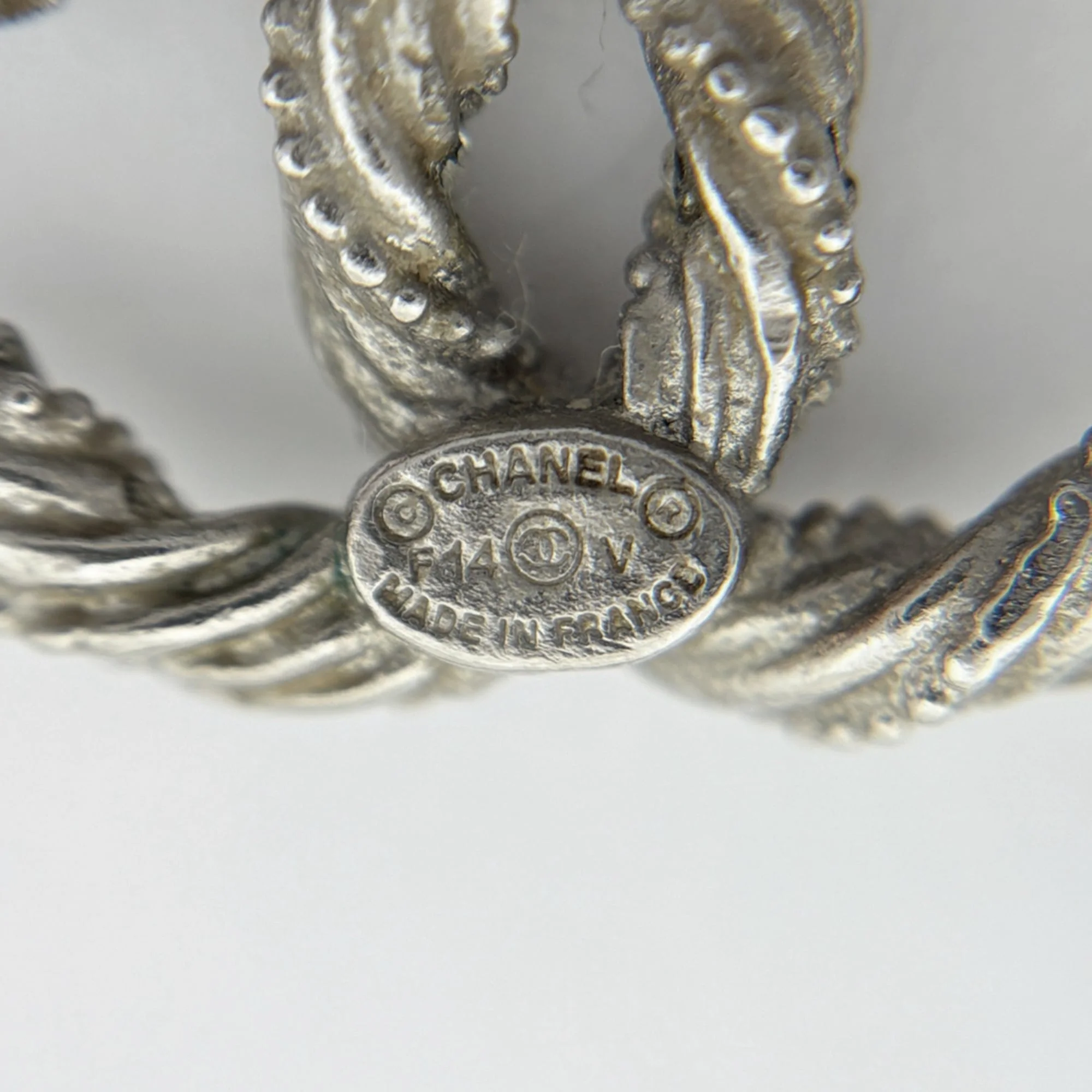 CC Logo Earrings Metal Silver-Tone Metal - Image 5