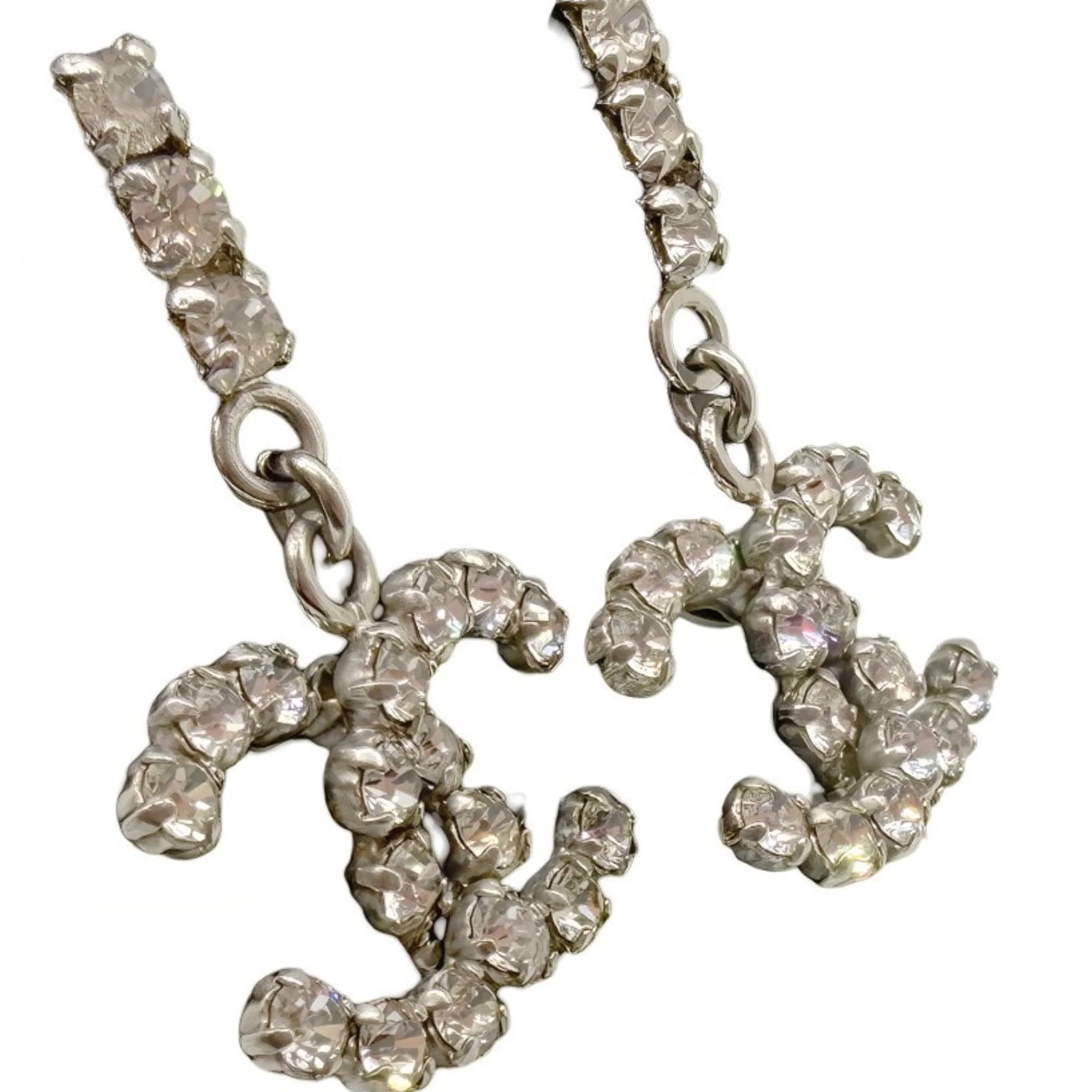 CC Logo Earrings Sterling Silver - Image 3