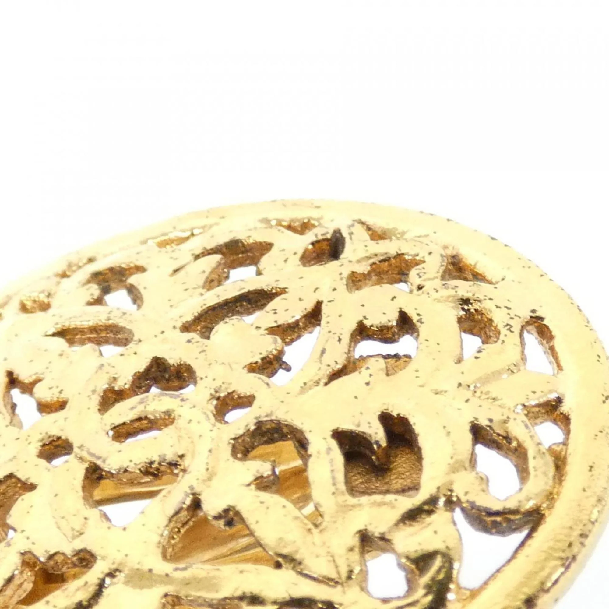 Clip-On Earrings Clip-On Gold-Tone Metal - Image 3
