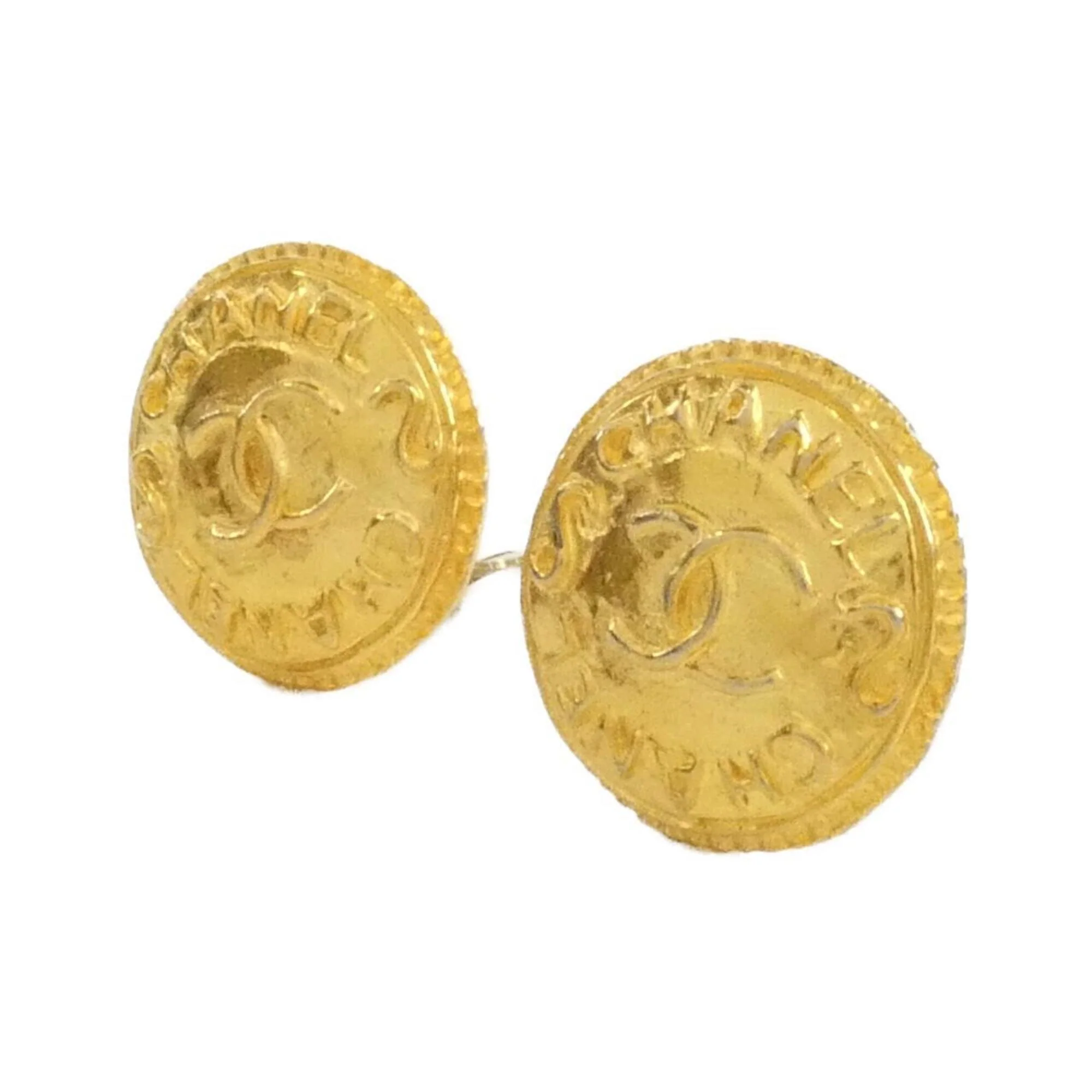Clip-On Earrings Clip-On Gold-Tone Metal - Image 2