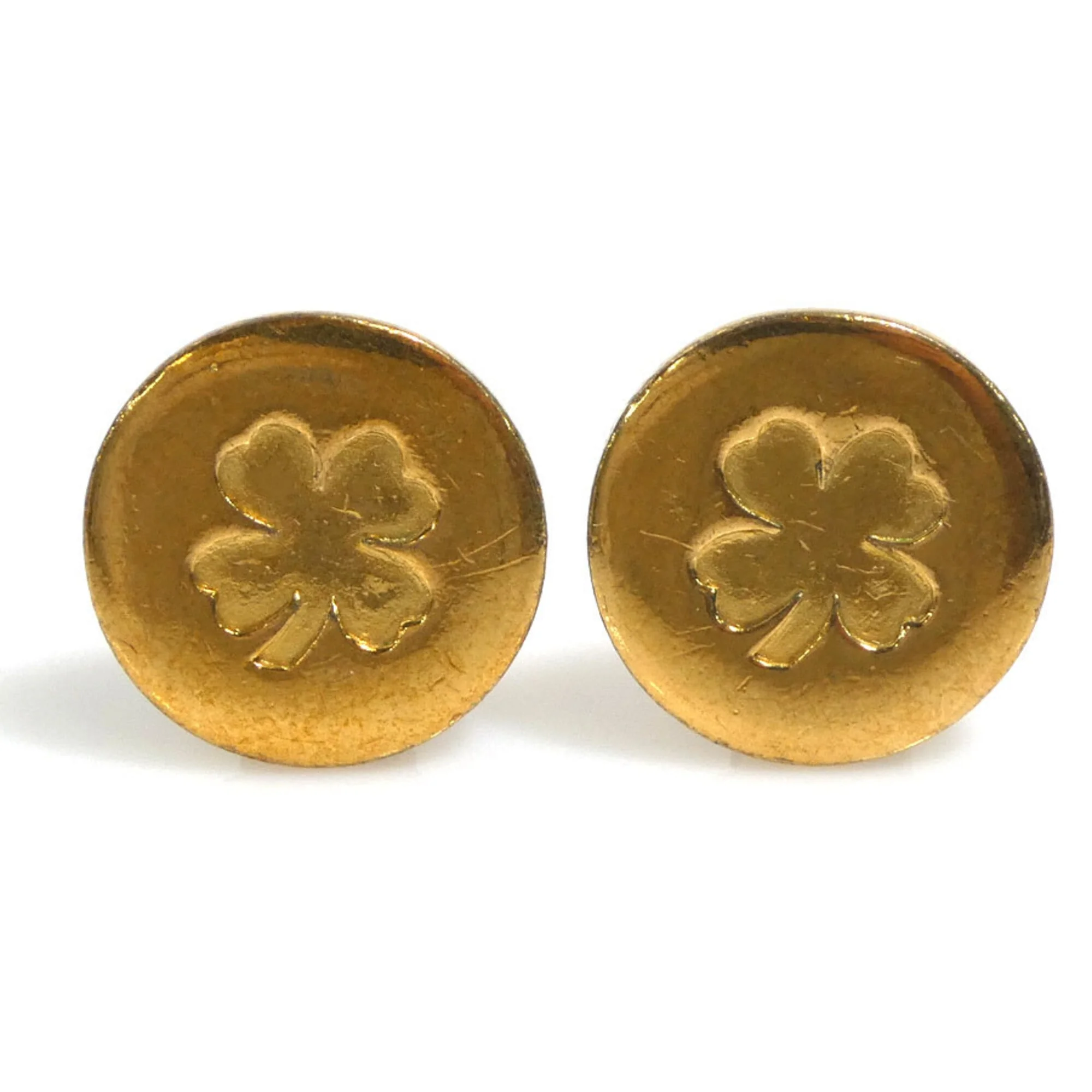 Clip-On Earrings Clip-On Gold-Tone Metal