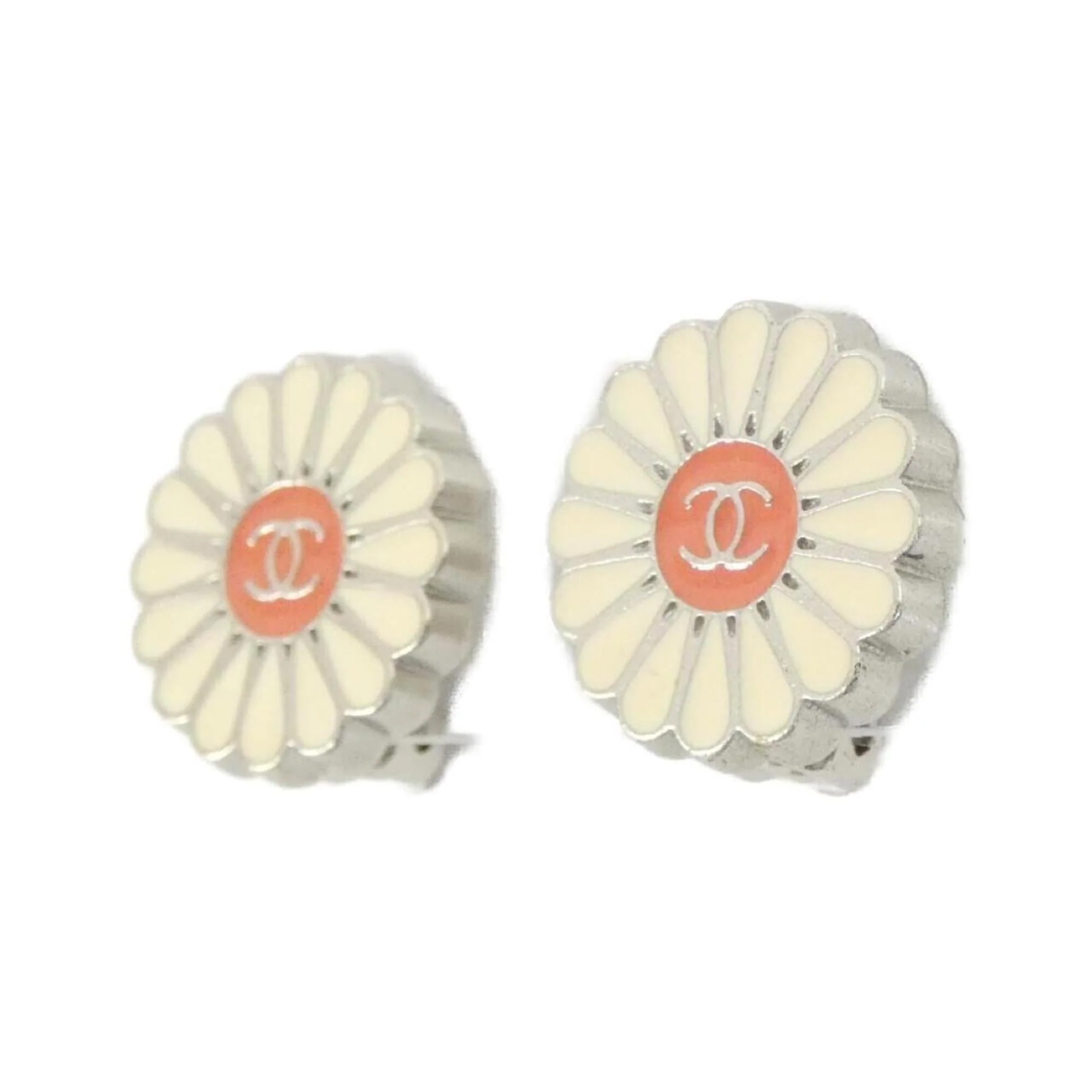 Clip-On Earrings Clip-On Silver-Tone Metal - Image 2