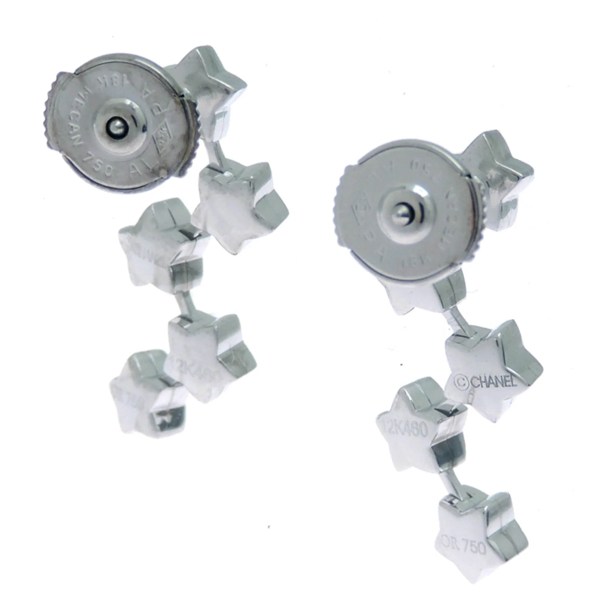 Earrings 18K White Gold - Image 3