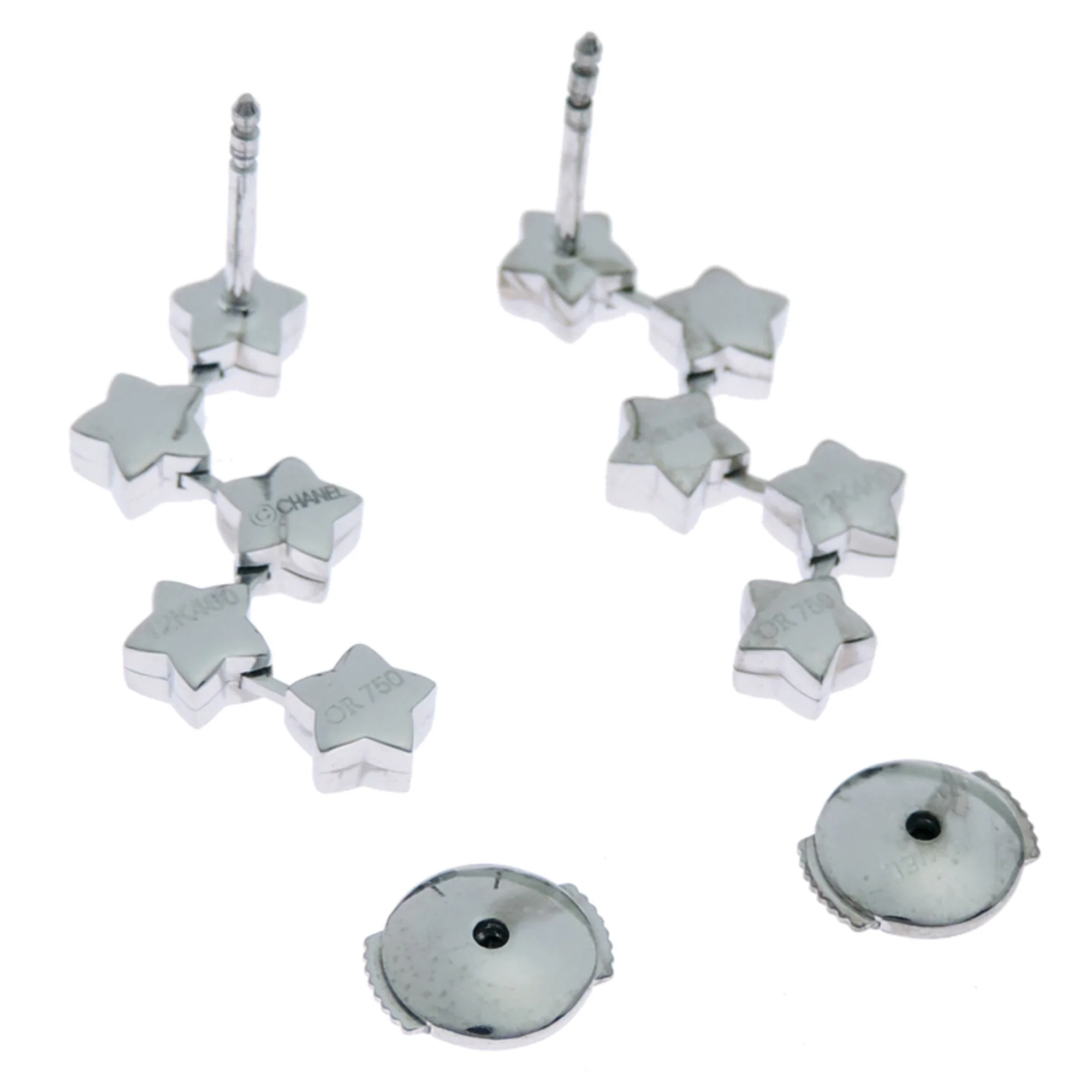 Earrings 18K White Gold - Image 4