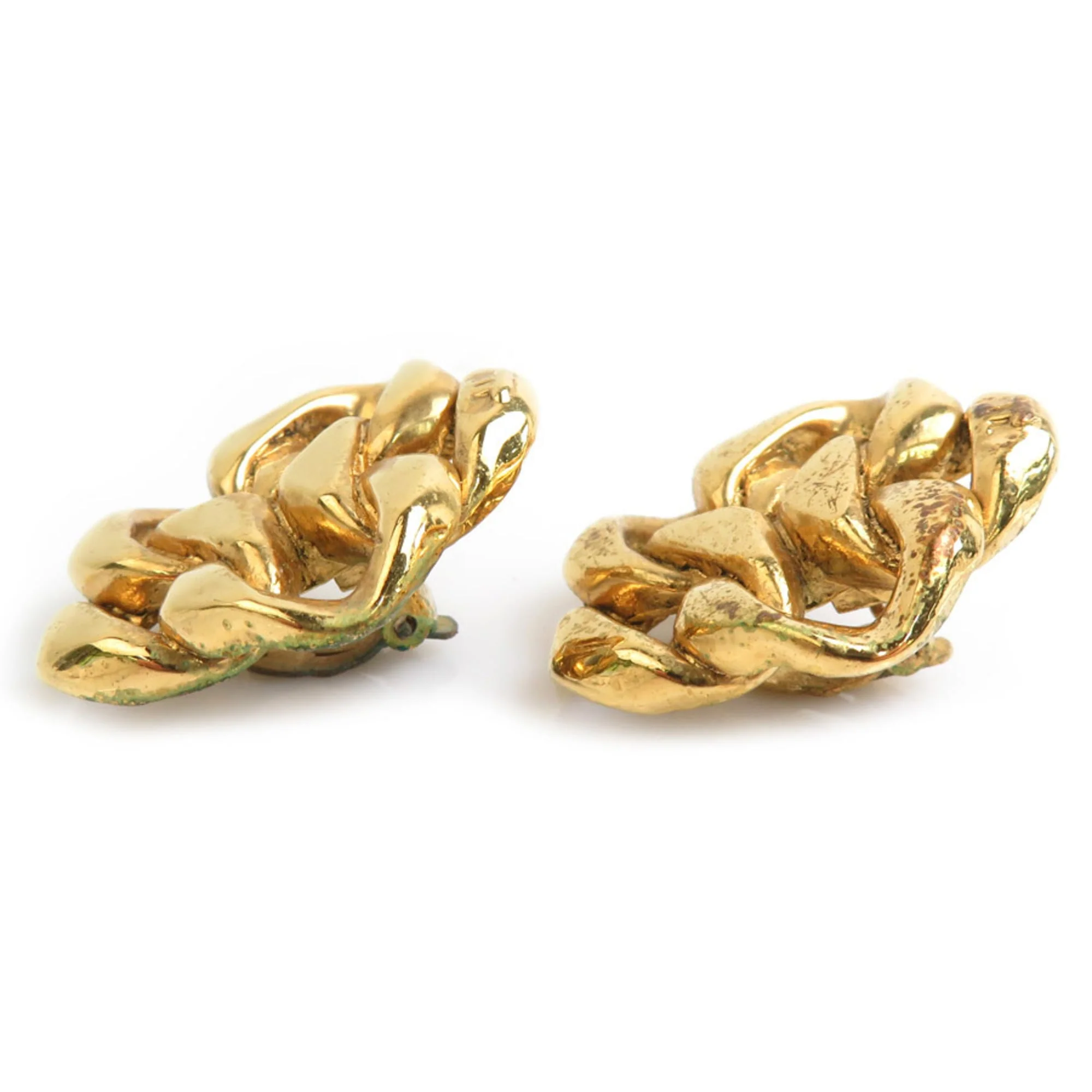 Earrings Gold-Tone Metal - Image 3