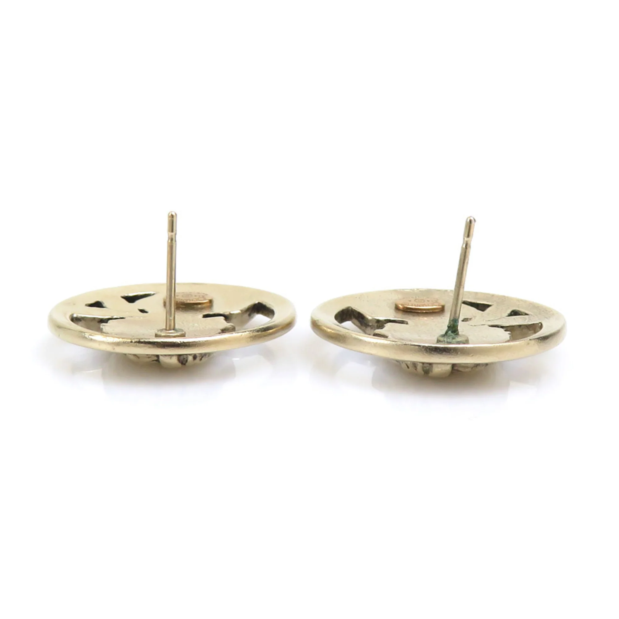 Earrings Gold-Tone Metal - Image 7