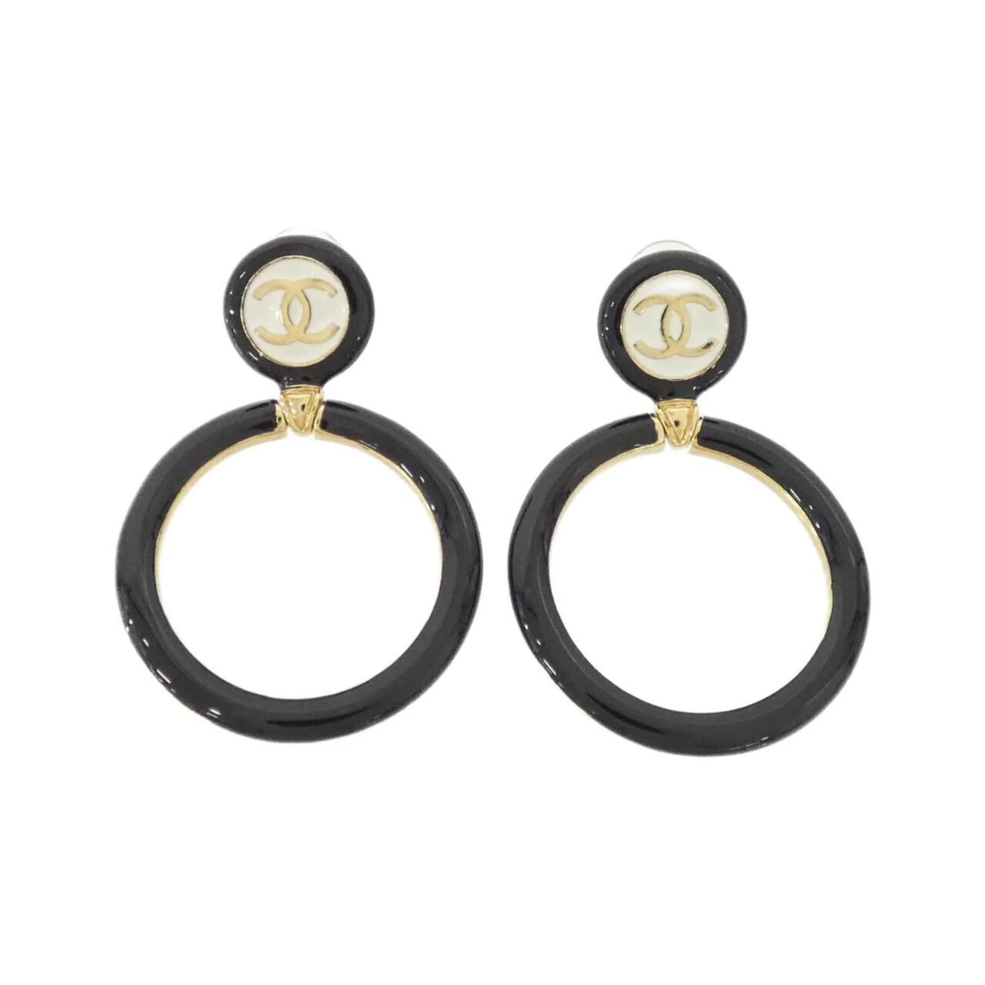 Earrings Gold-Tone Metal