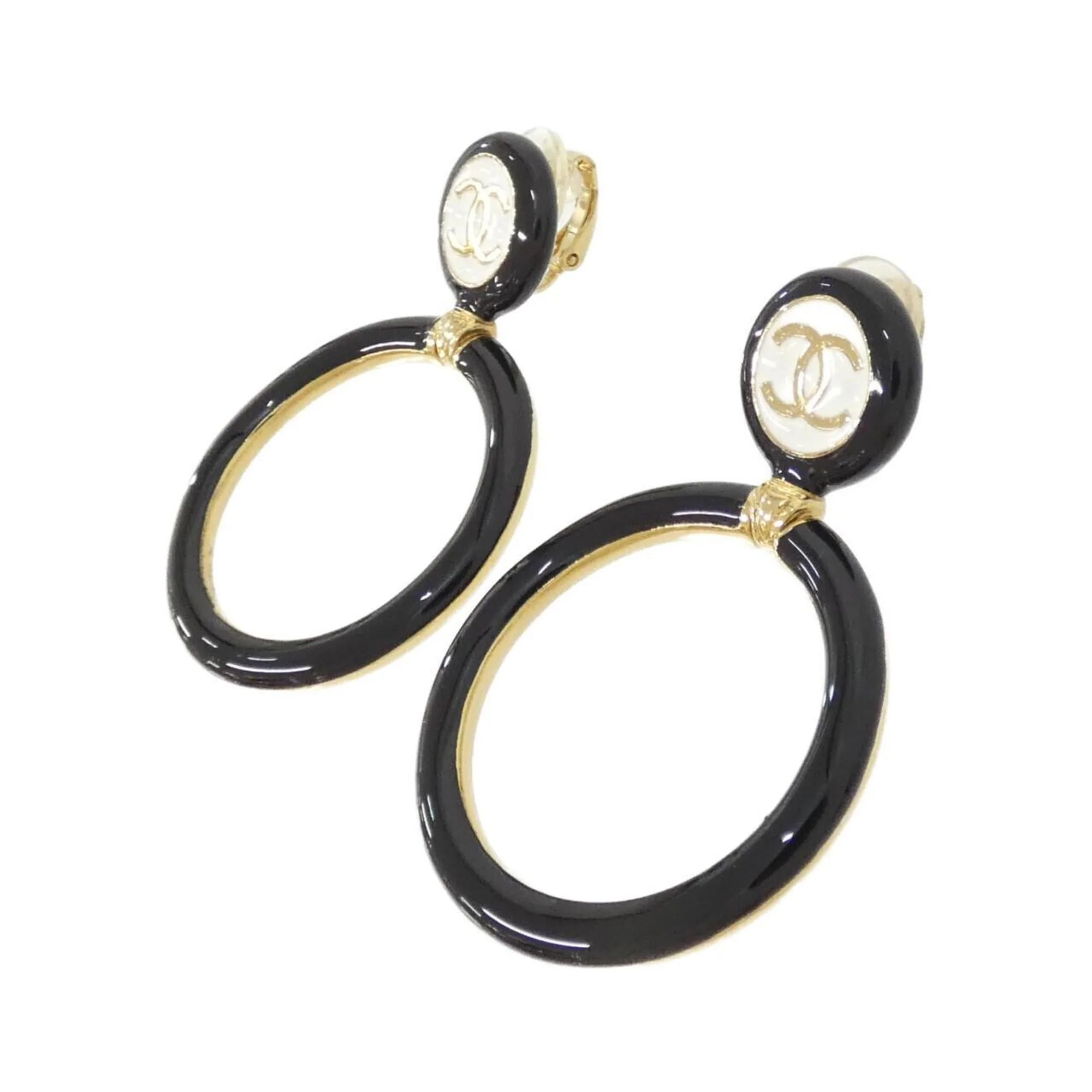 Earrings Gold-Tone Metal - Image 2