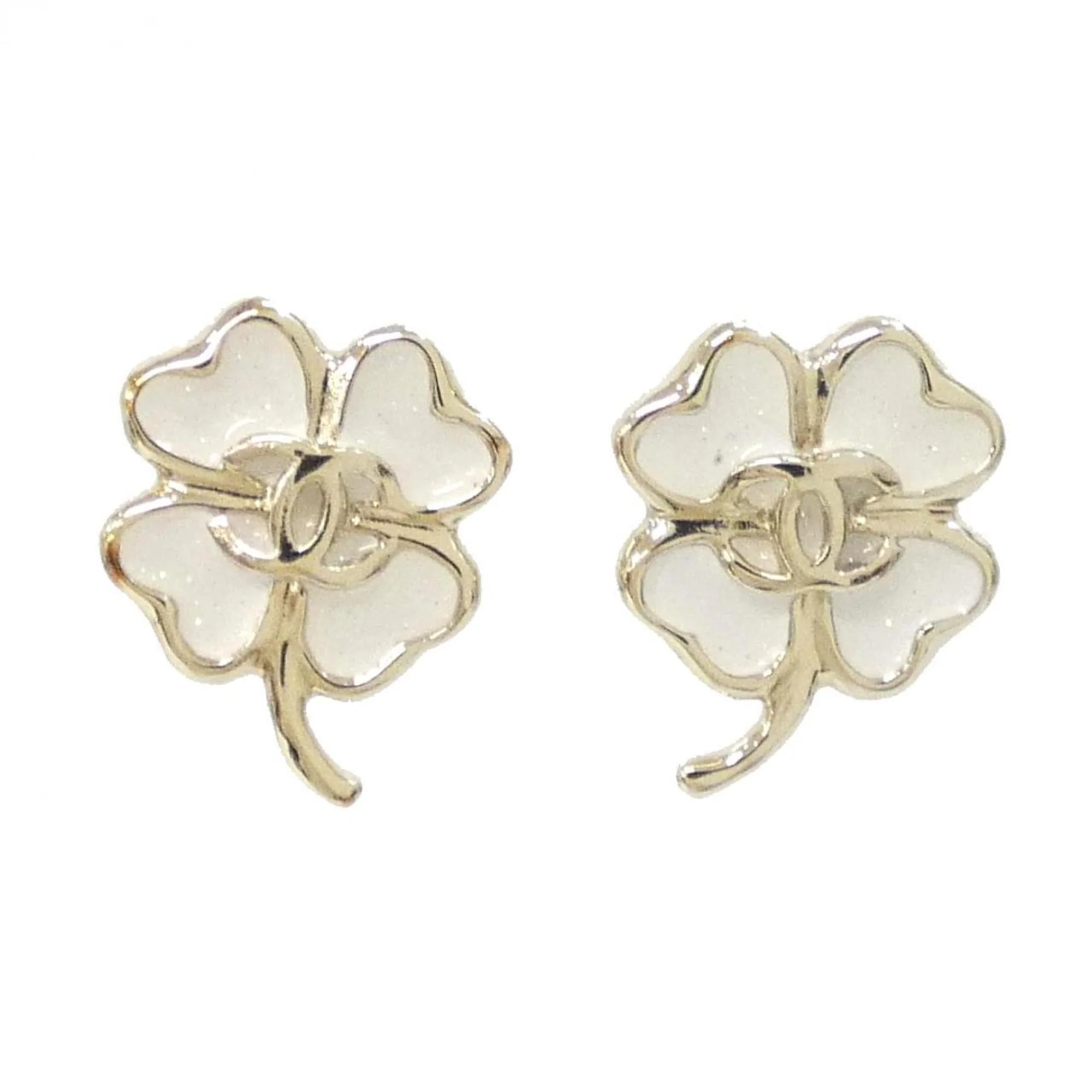 Earrings Gold-Tone Metal