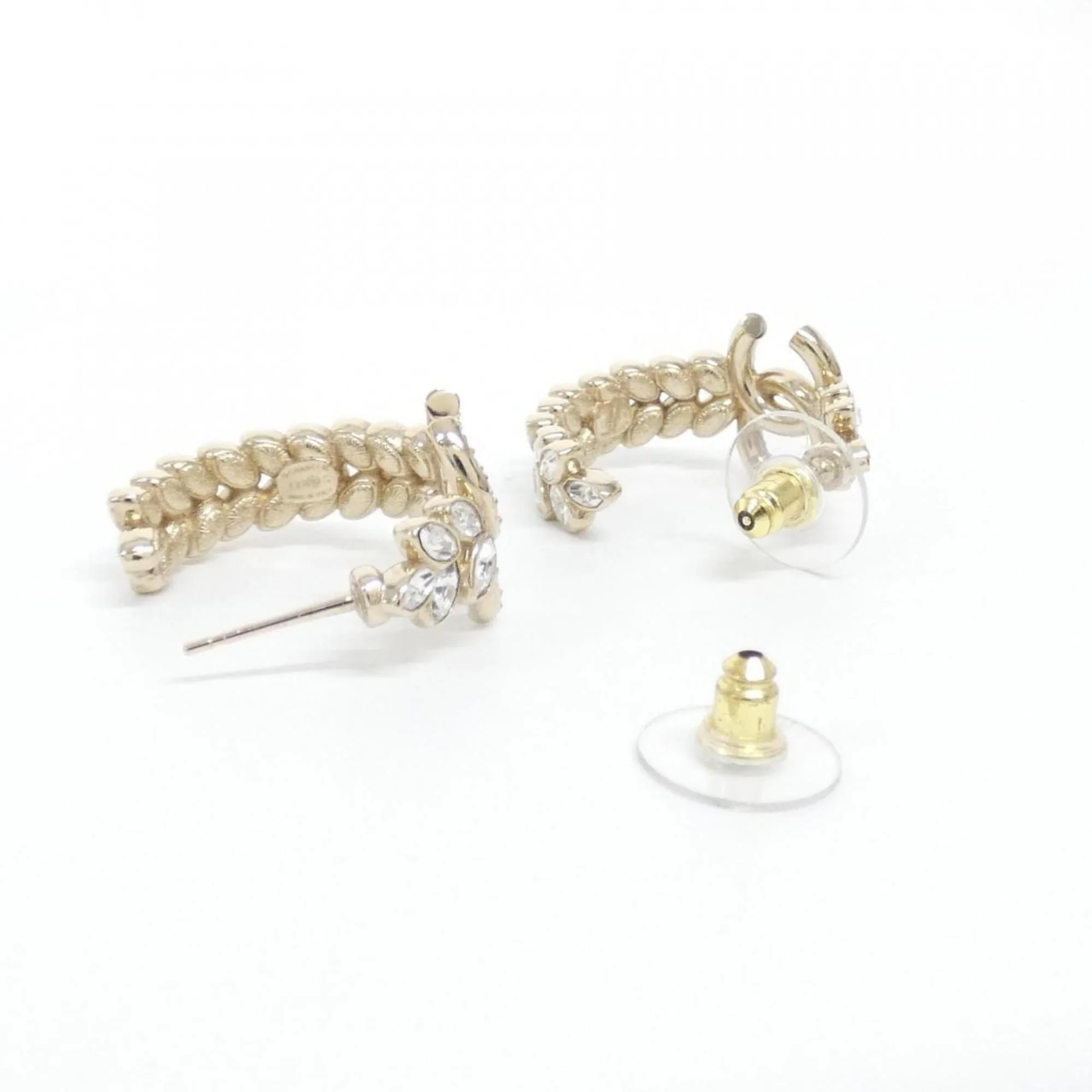 Earrings Gold-Tone Metal - Image 4