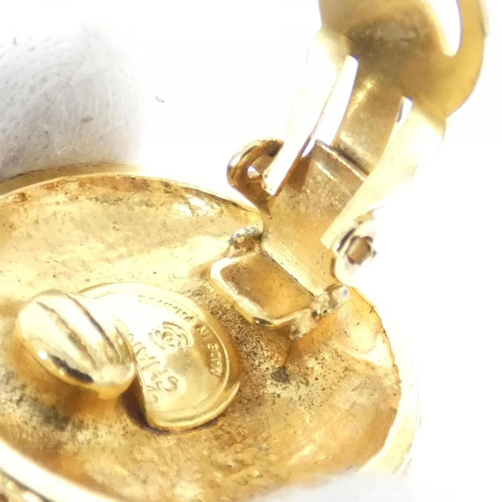 Earrings Gold-Tone Metal - Image 6