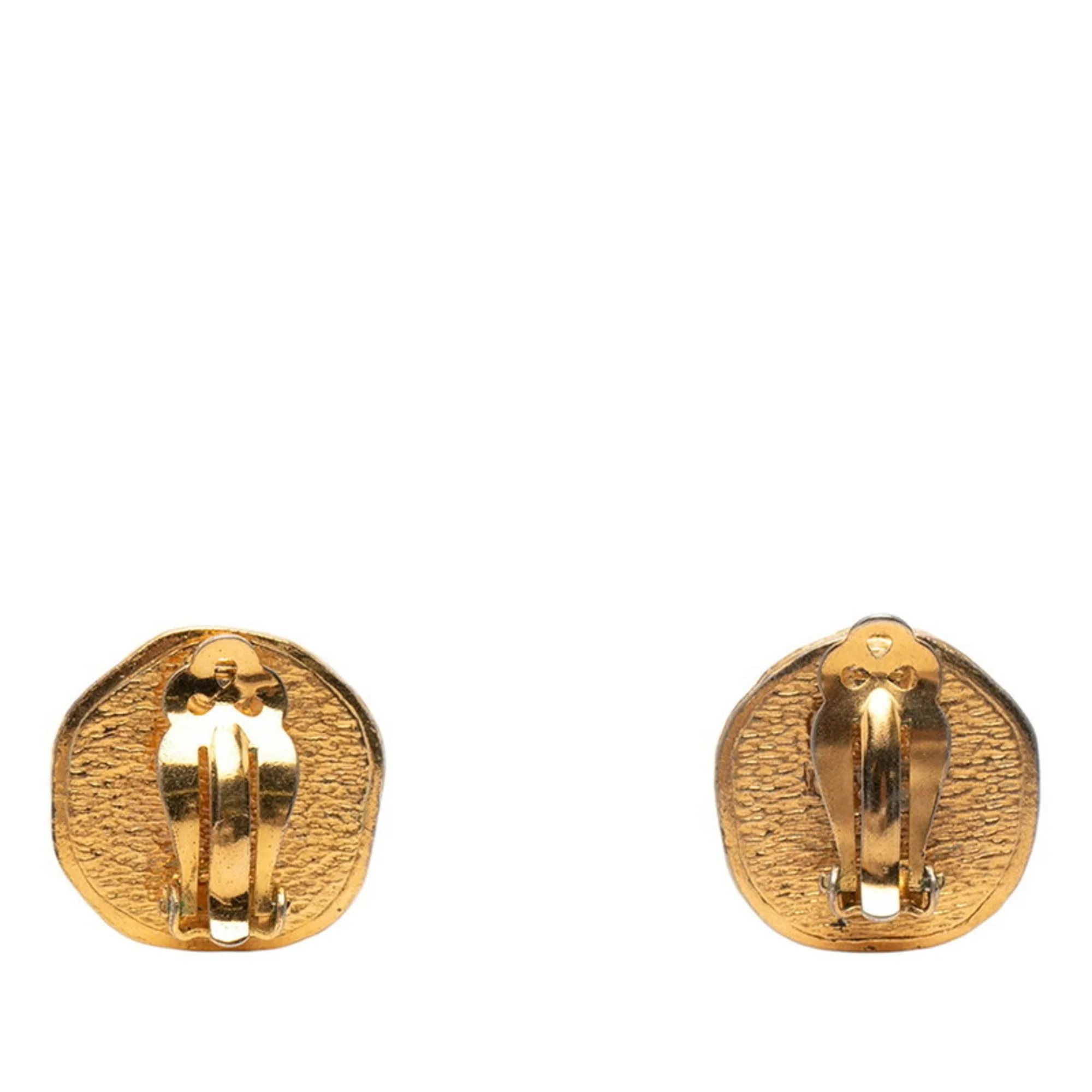 Earrings Gold-Tone Metal - Image 2