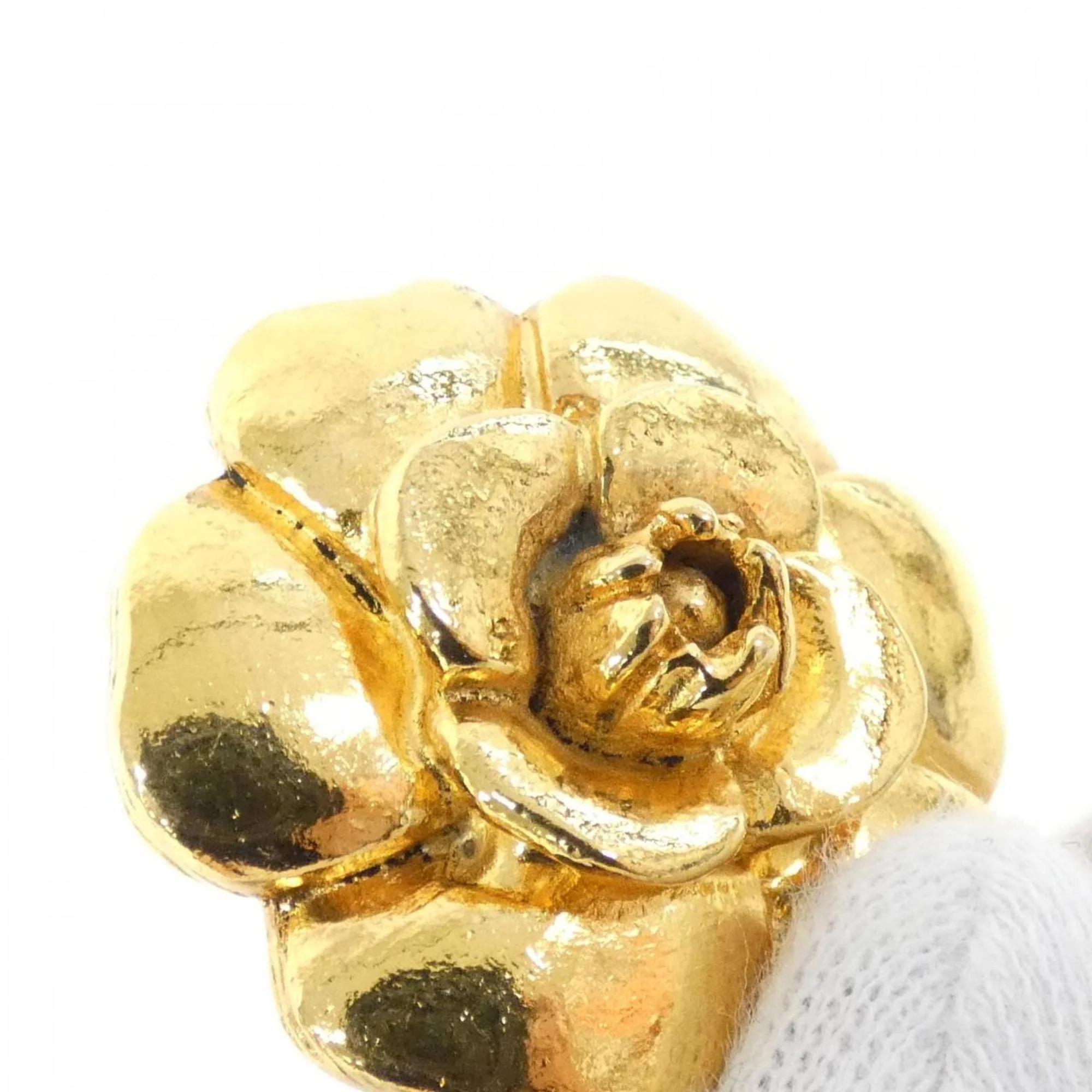 Earrings Gold-Tone Metal - Image 6
