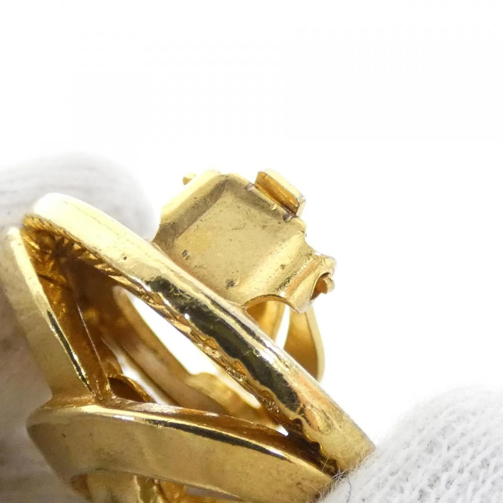 Earrings Gold-Tone Metal - Image 6