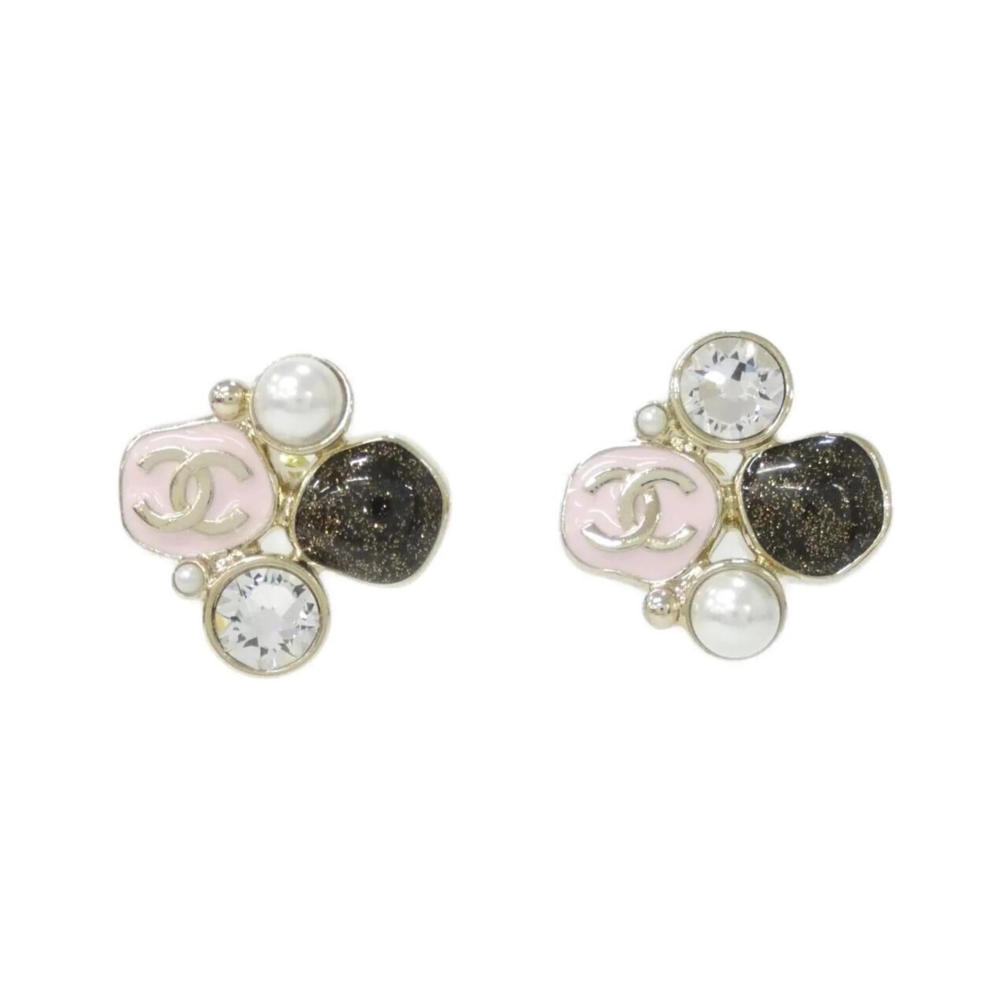 Earrings Gold-Tone Metal