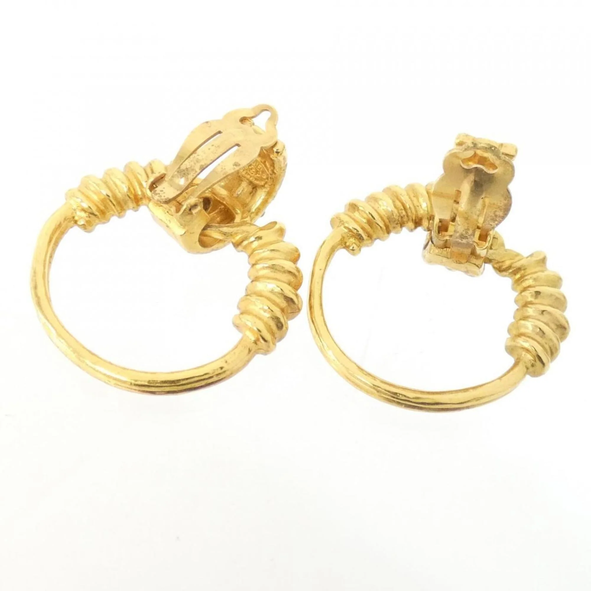 Earrings Gold-Tone Metal - Image 3