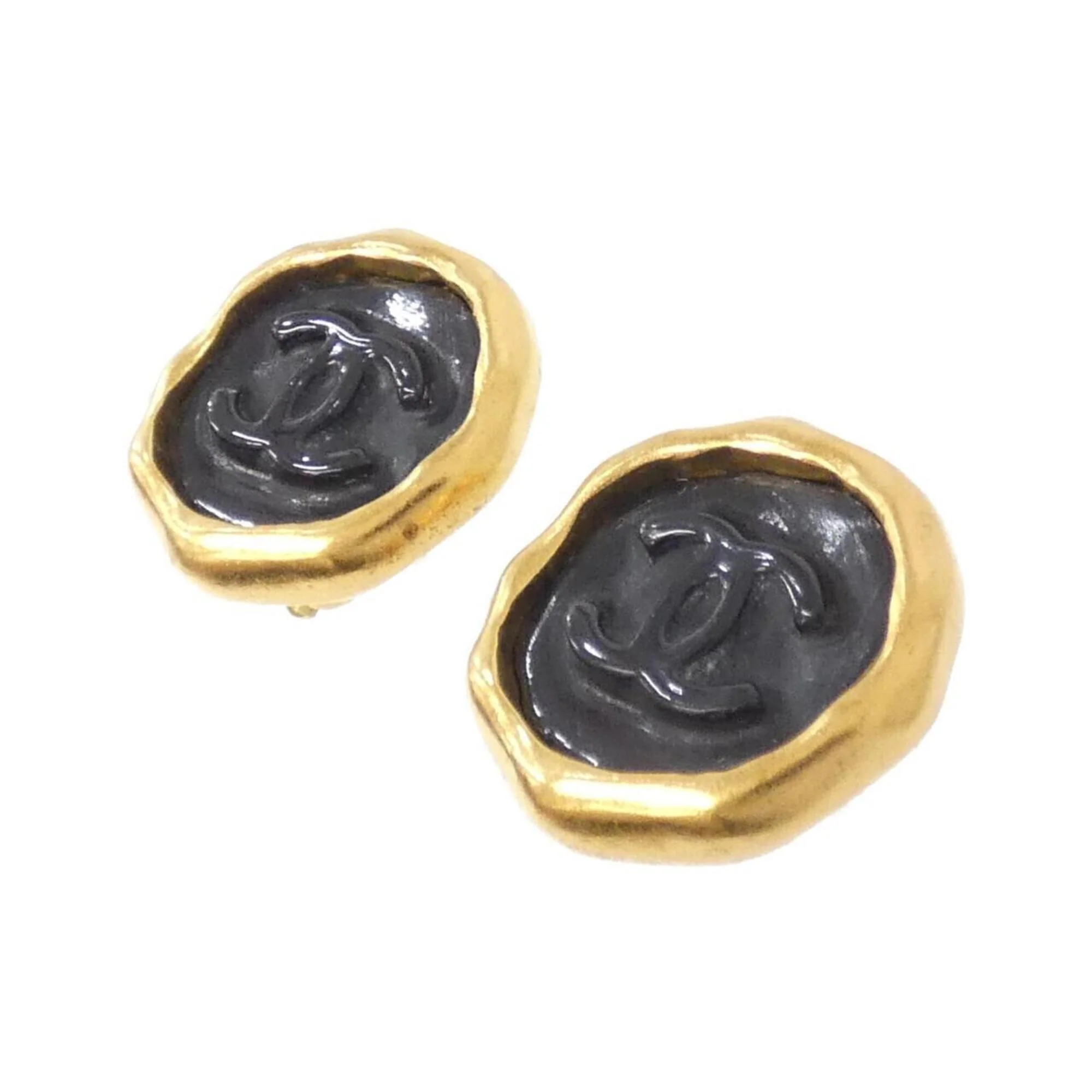Earrings Gold-Tone Metal - Image 2