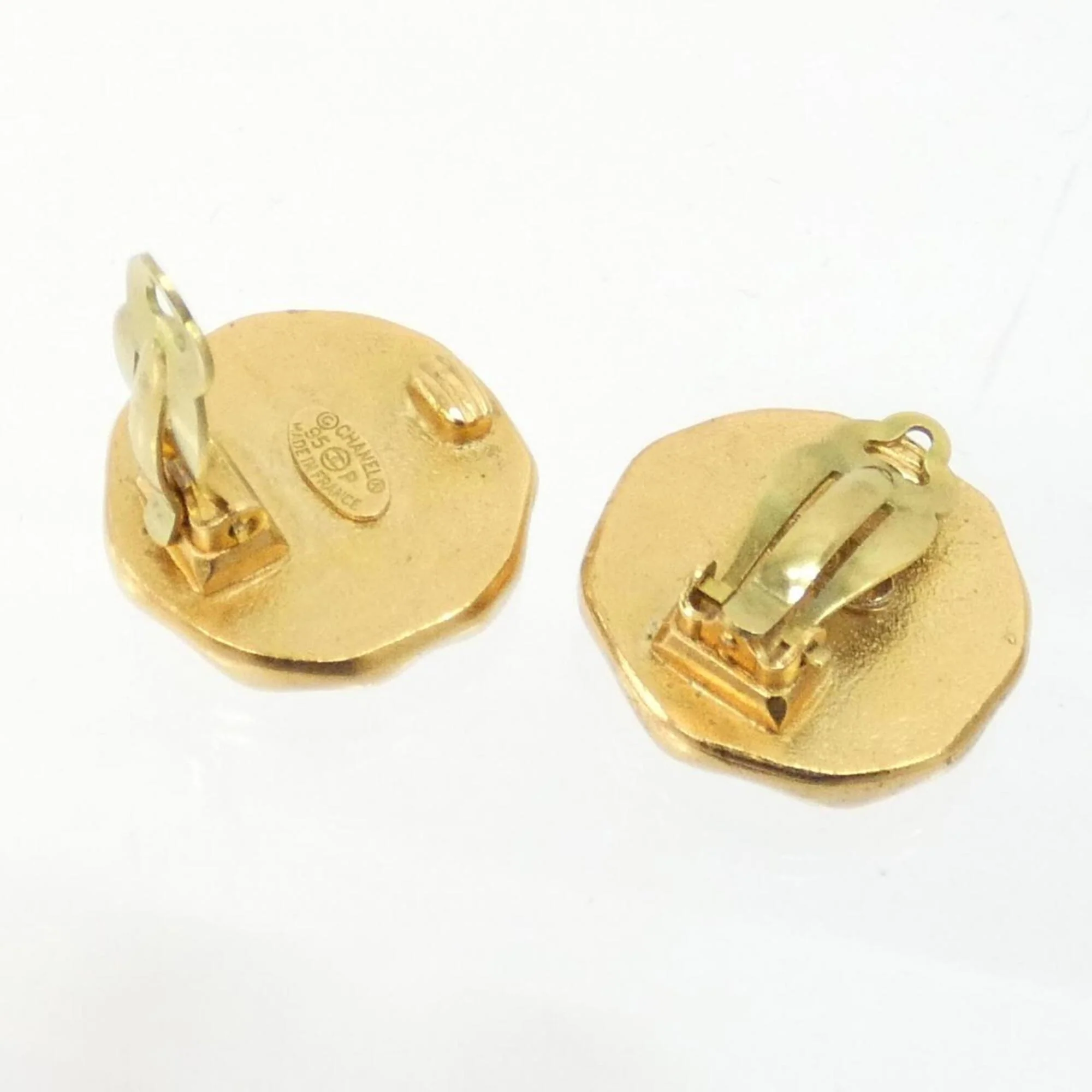 Earrings Gold-Tone Metal - Image 3
