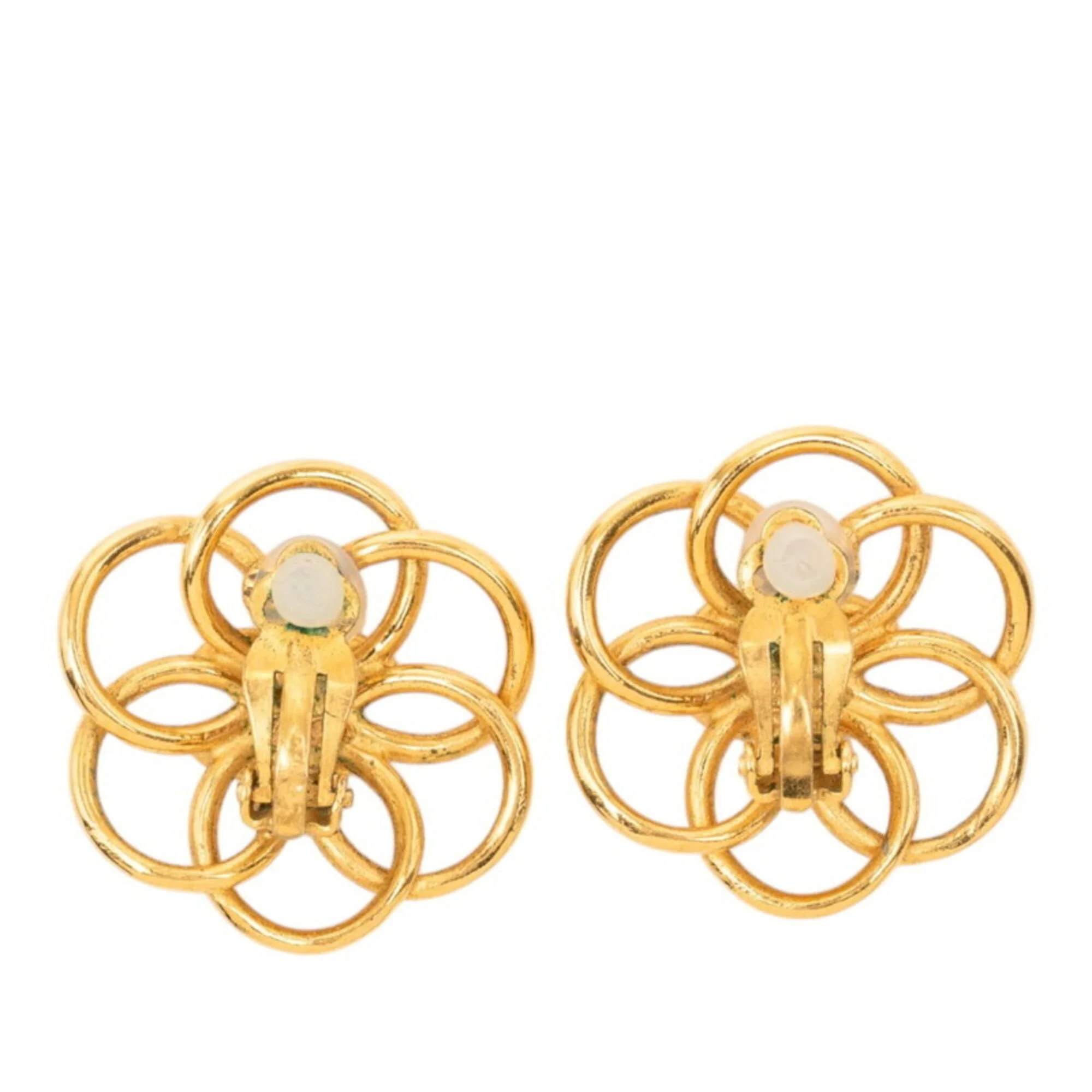 Earrings Gold-Tone Metal - Image 2