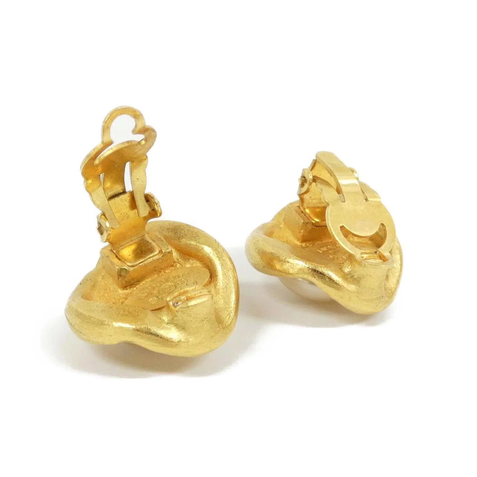Earrings Gold-Tone Metal - Image 3