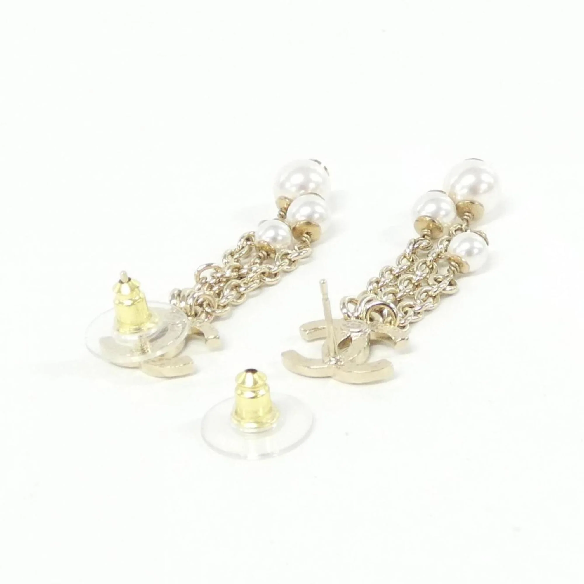 Earrings Gold-Tone Metal - Image 3