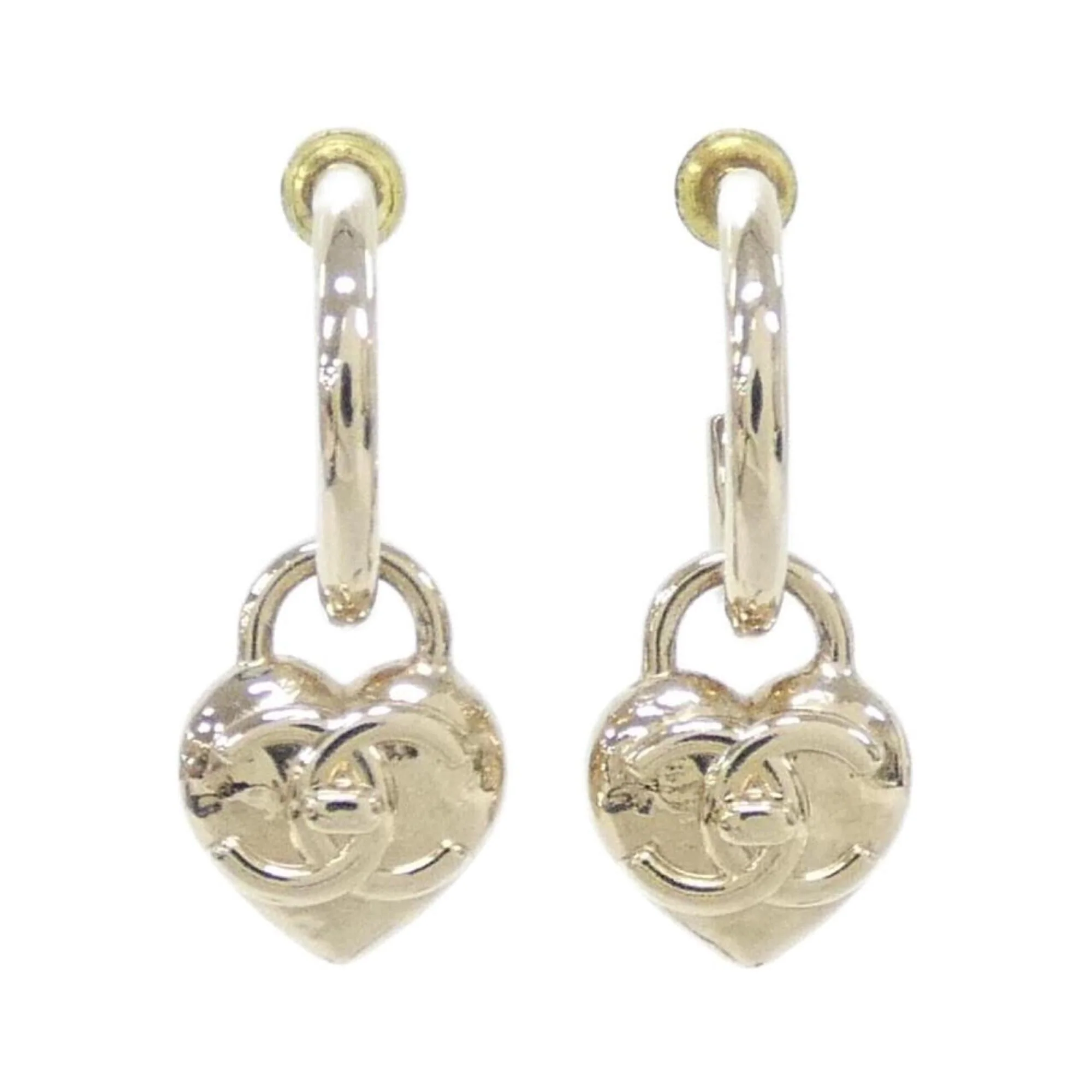 Earrings Gold-Tone Metal