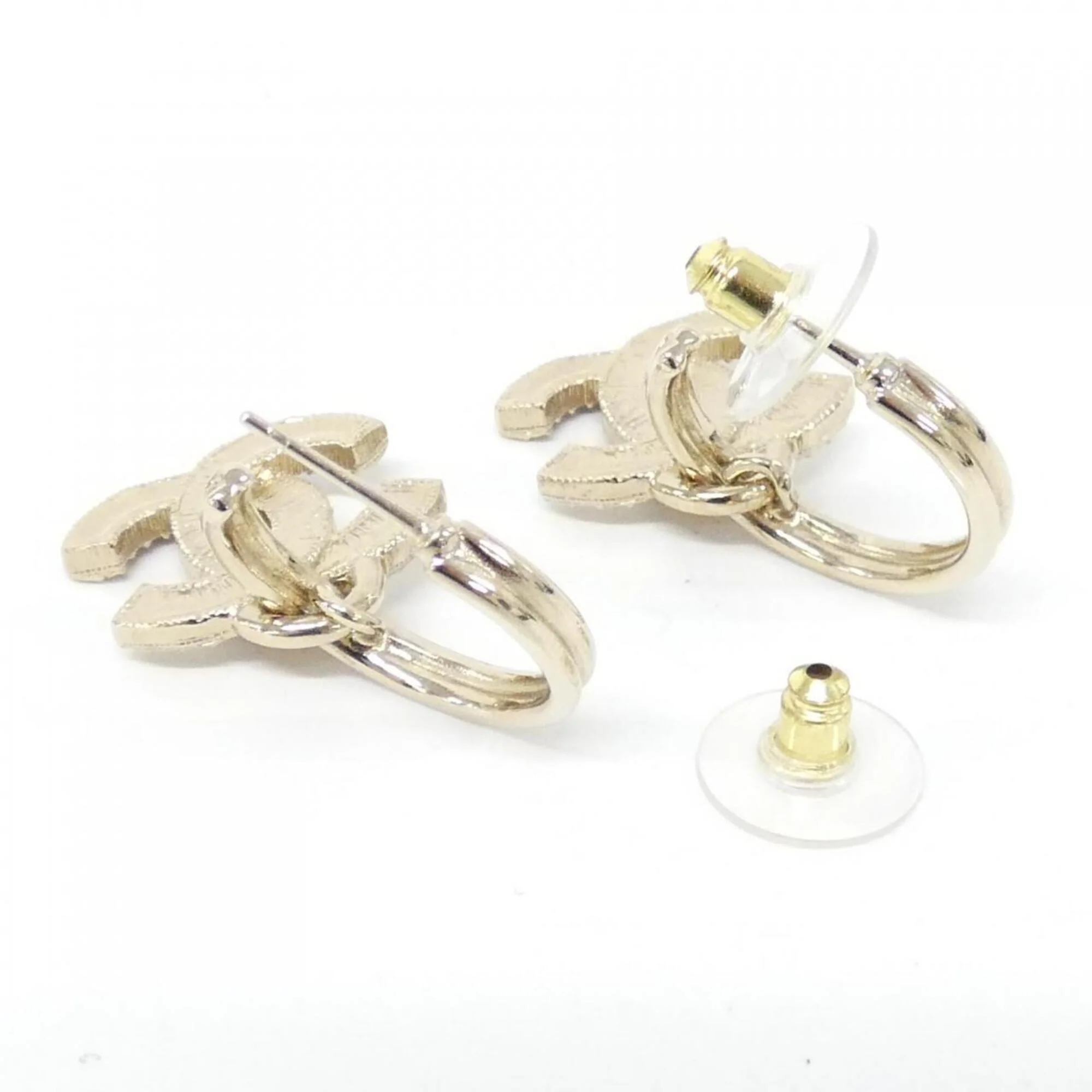 Earrings Gold-Tone Metal - Image 4
