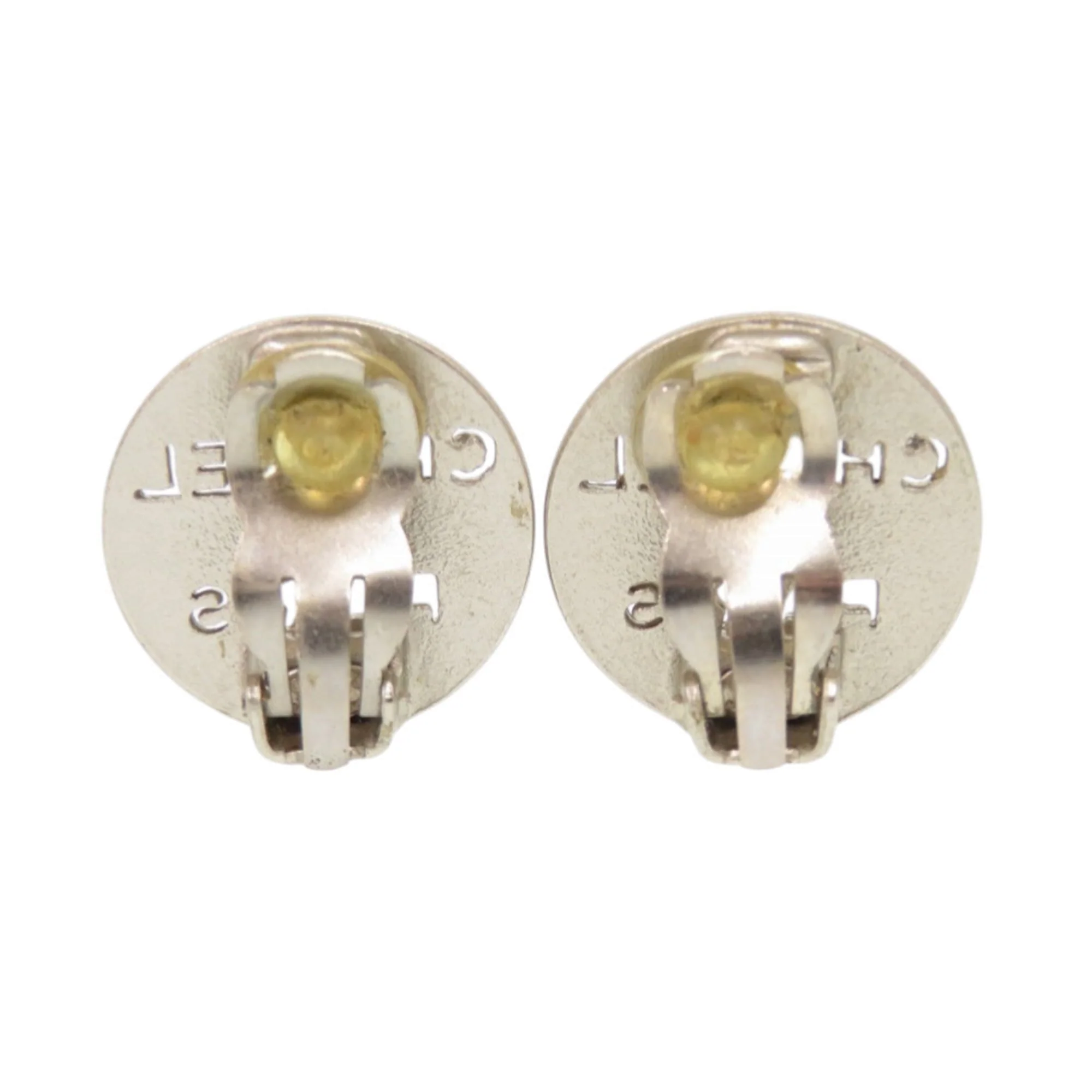 Earrings Logo Silver-Tone Metal - Image 2