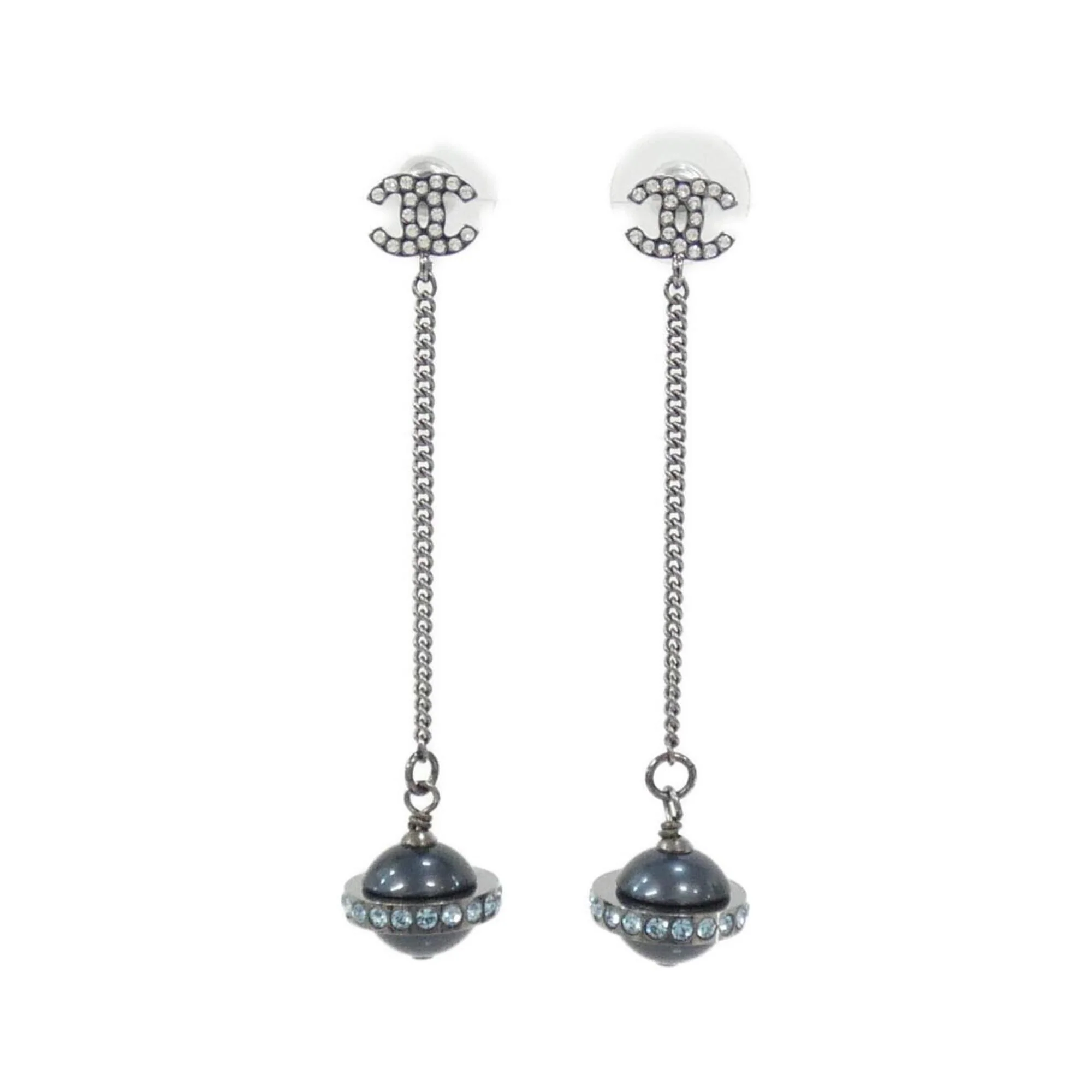 Earrings Silver-Tone Metal