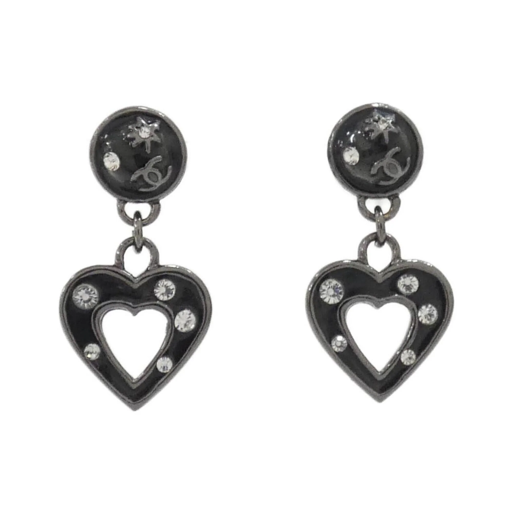 Earrings Silver-Tone Metal