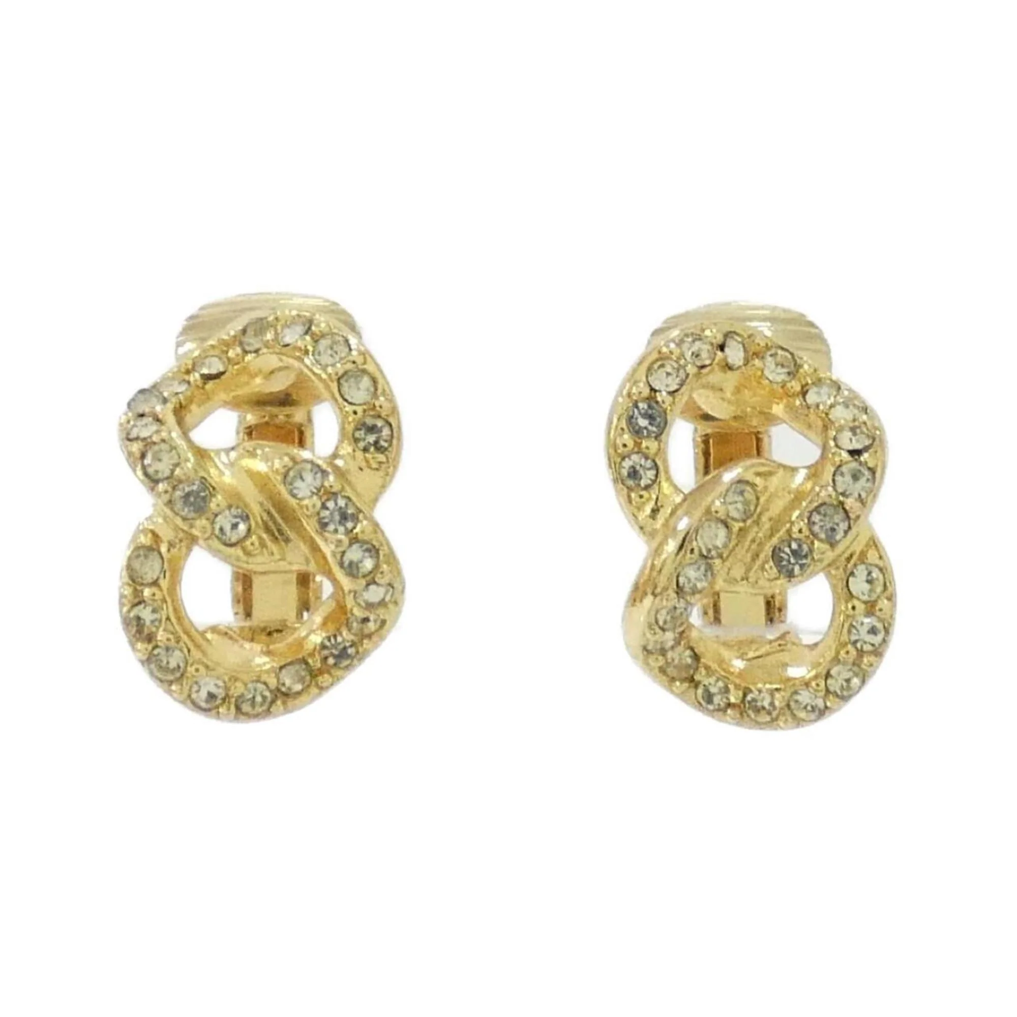 Clip-On Earrings Clip-On Gold-Tone Metal