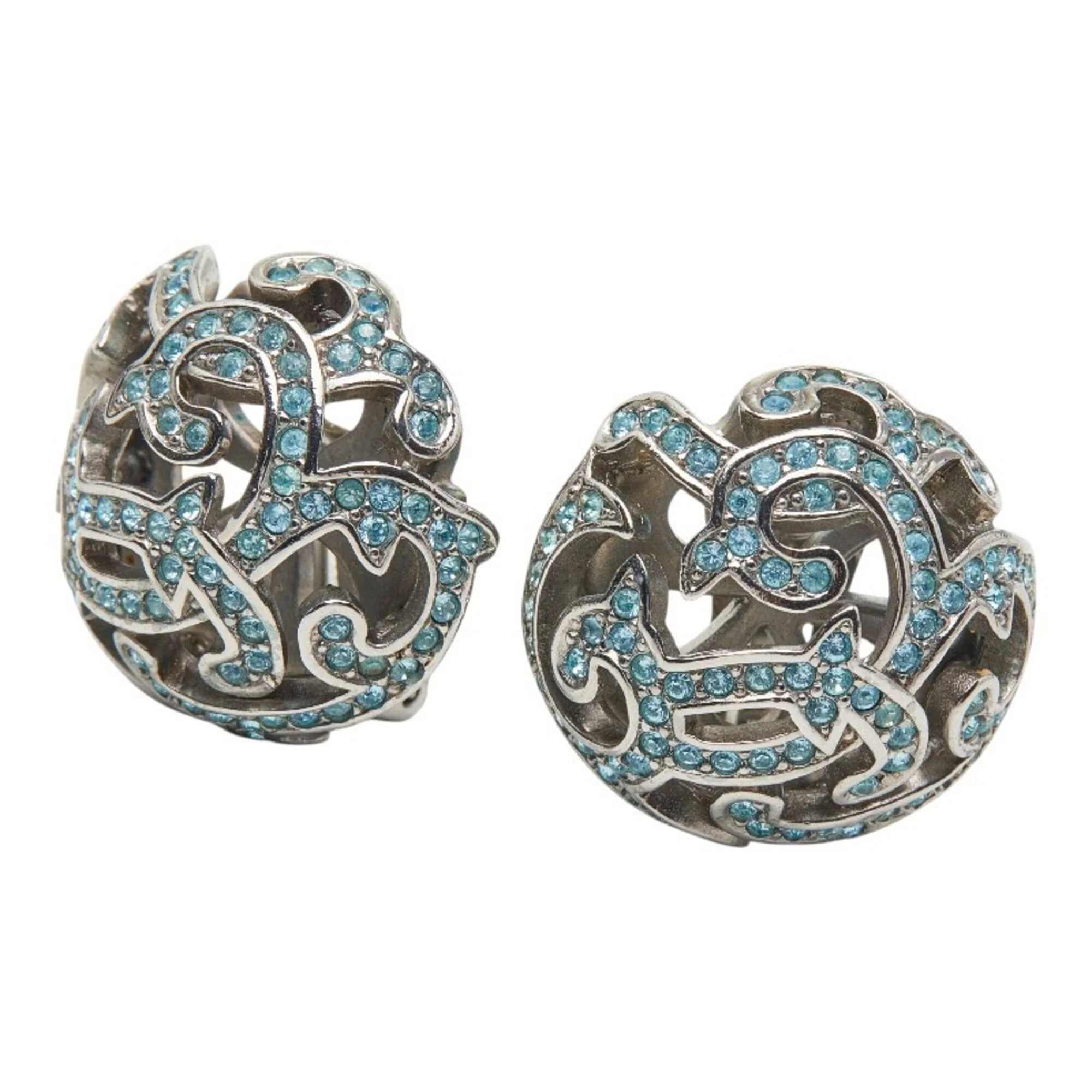Clip-On Earrings Rhinestone Clip-On