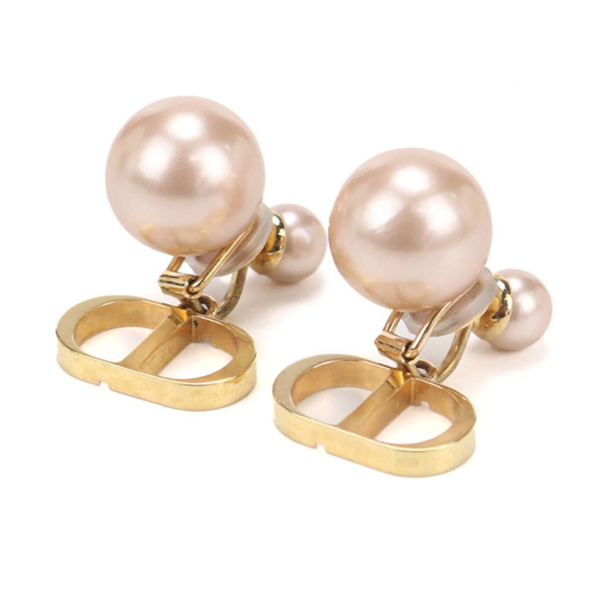 Clip-On Earrings Tribal Clip-On Gold-Tone Metal