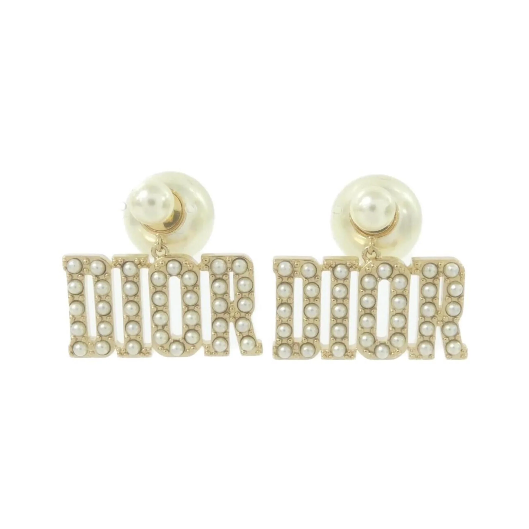 Earrings Gold-Tone Metal