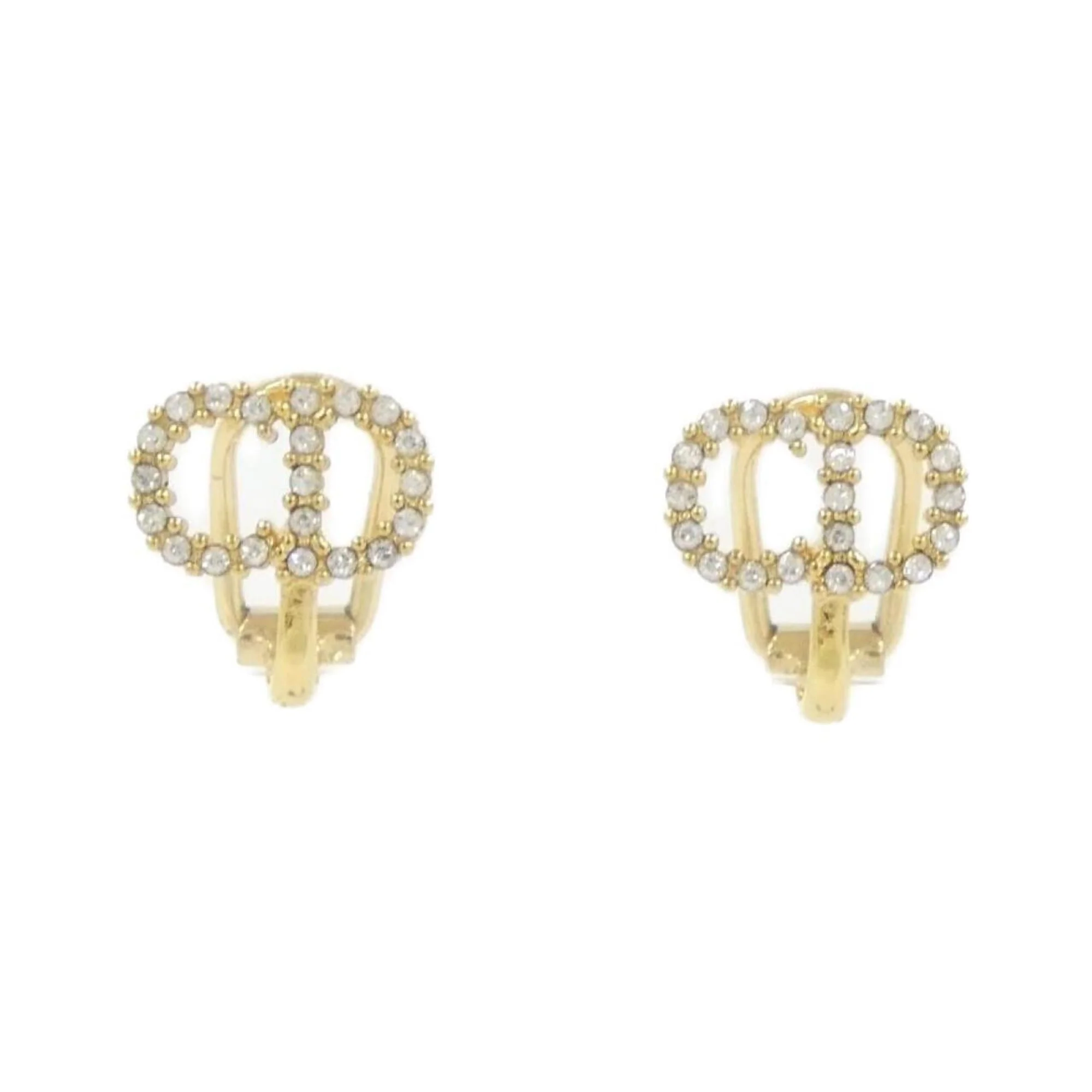 Earrings Gold-Tone Metal