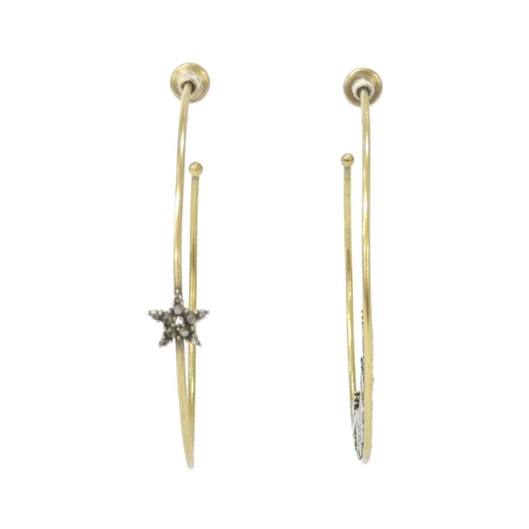 Earrings Gold-Tone Metal - Image 2