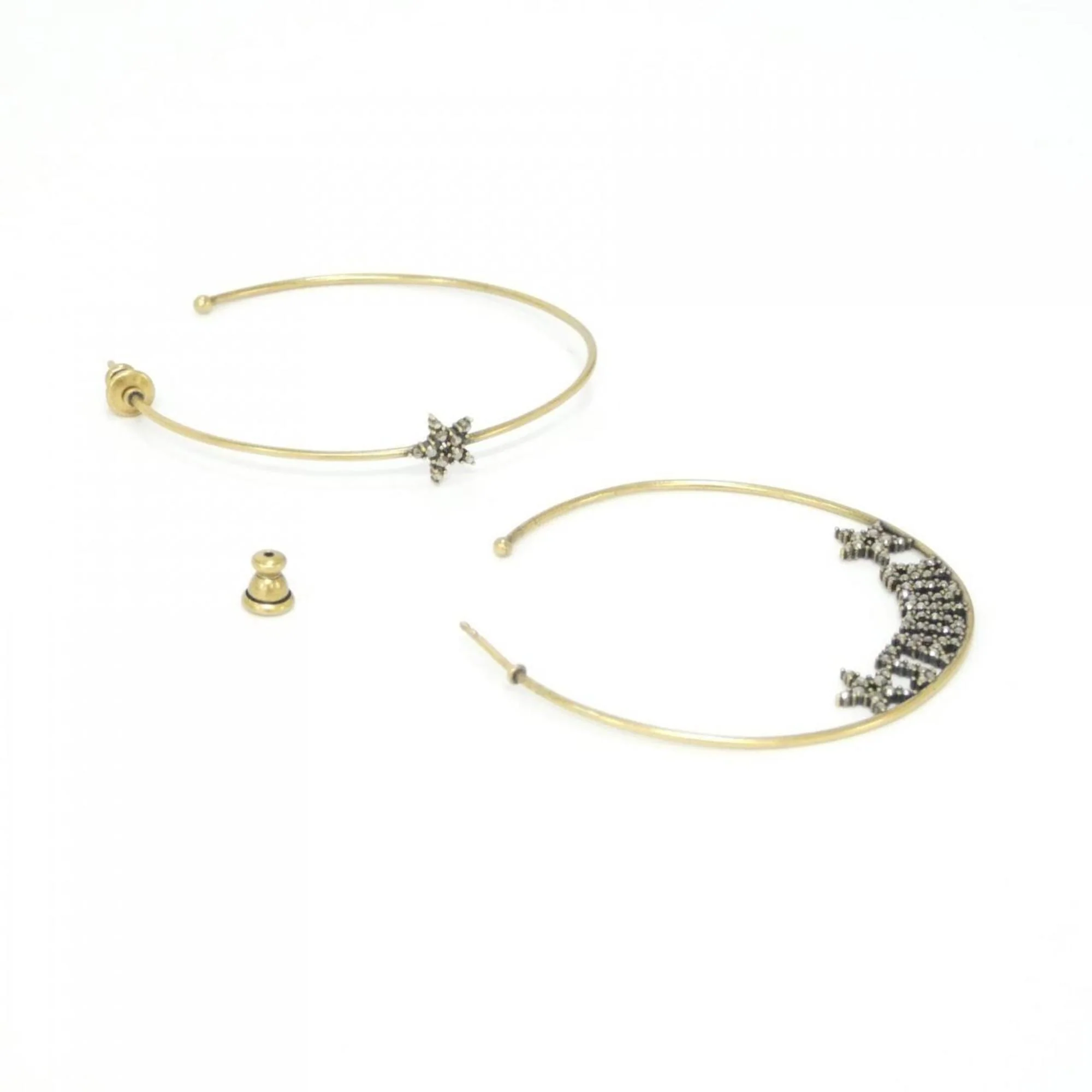 Earrings Gold-Tone Metal - Image 3